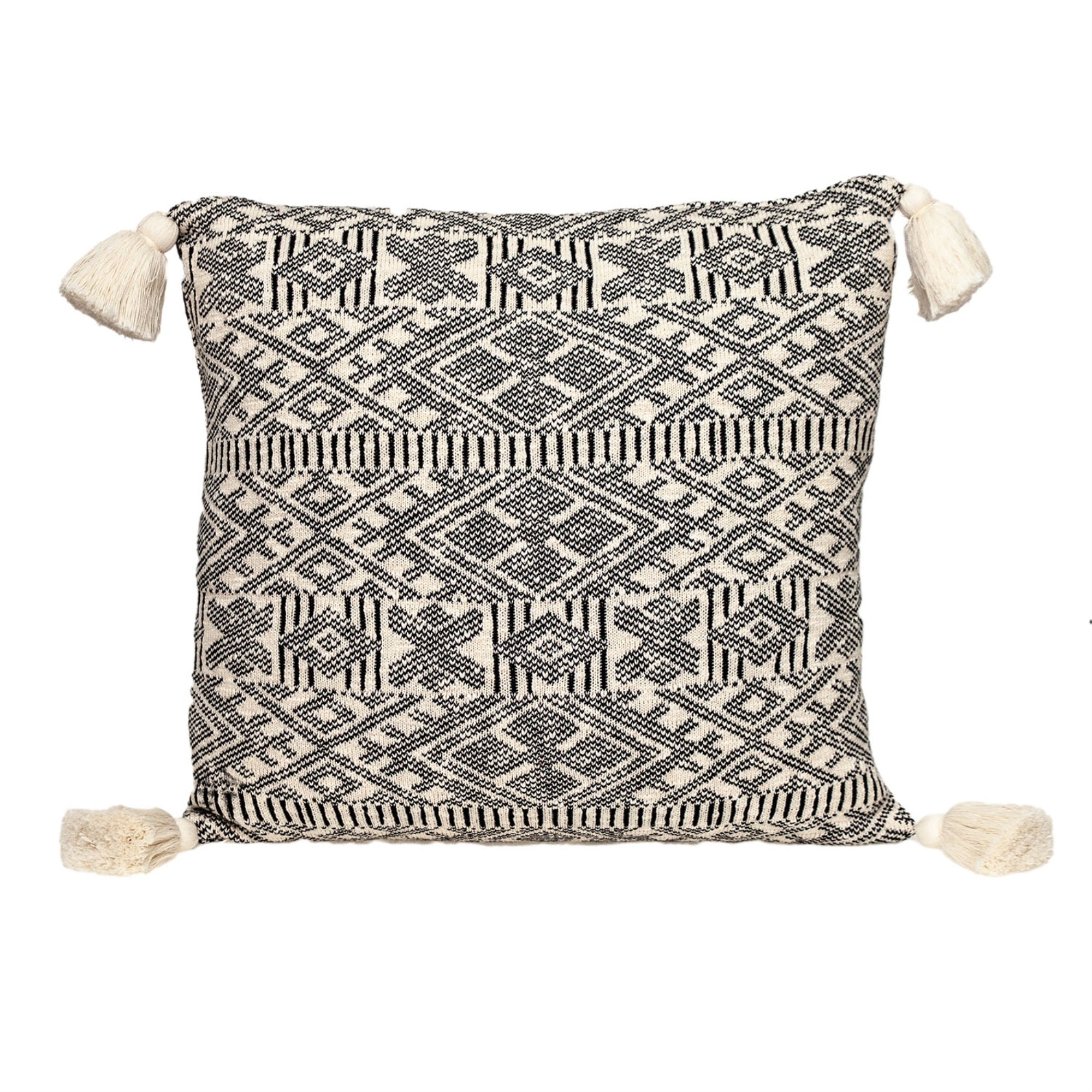 Parkland Collection Toby Transitional Beige/Cream Throw Pillow