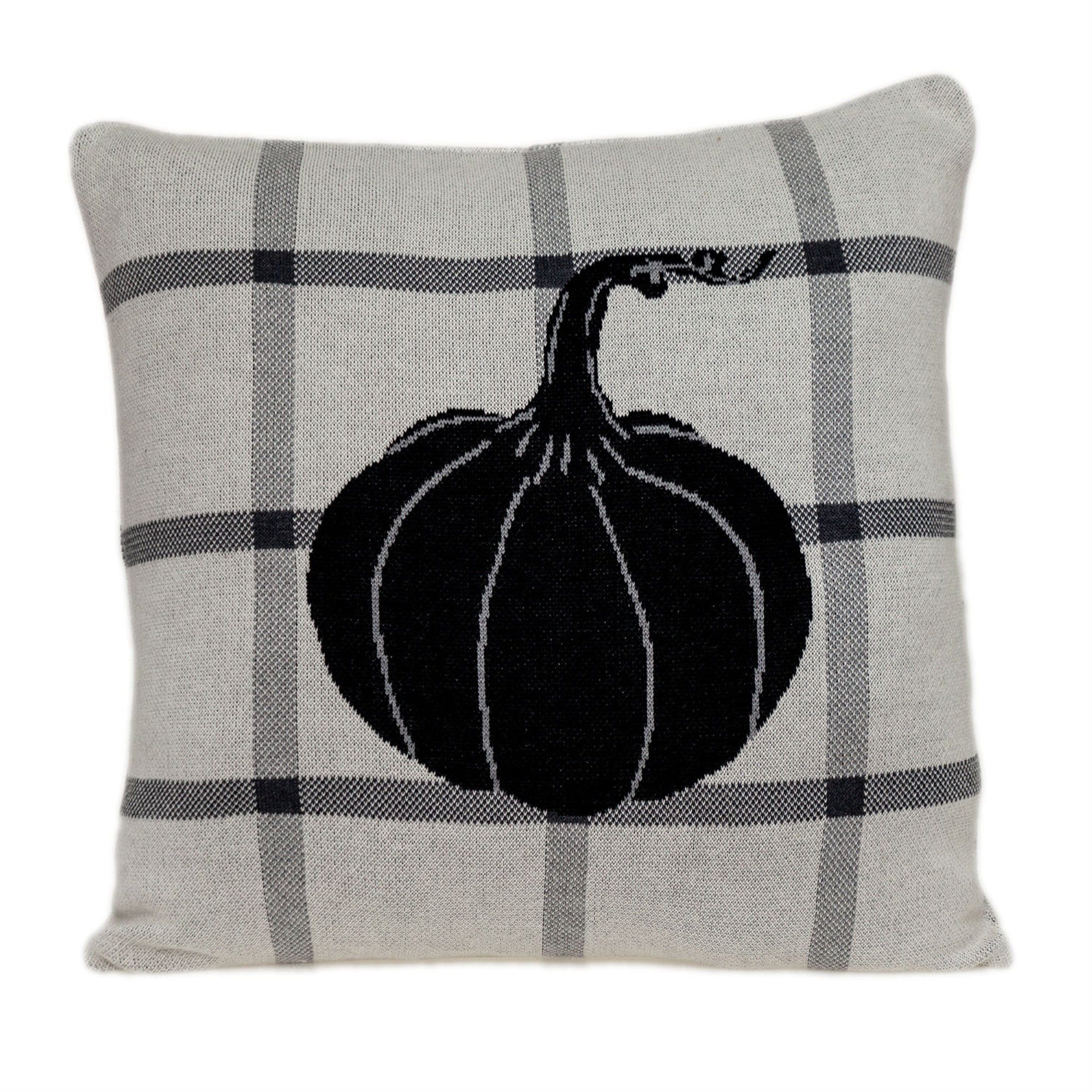 Parkland Collection Big Max Transitional Grey Throw Pillow