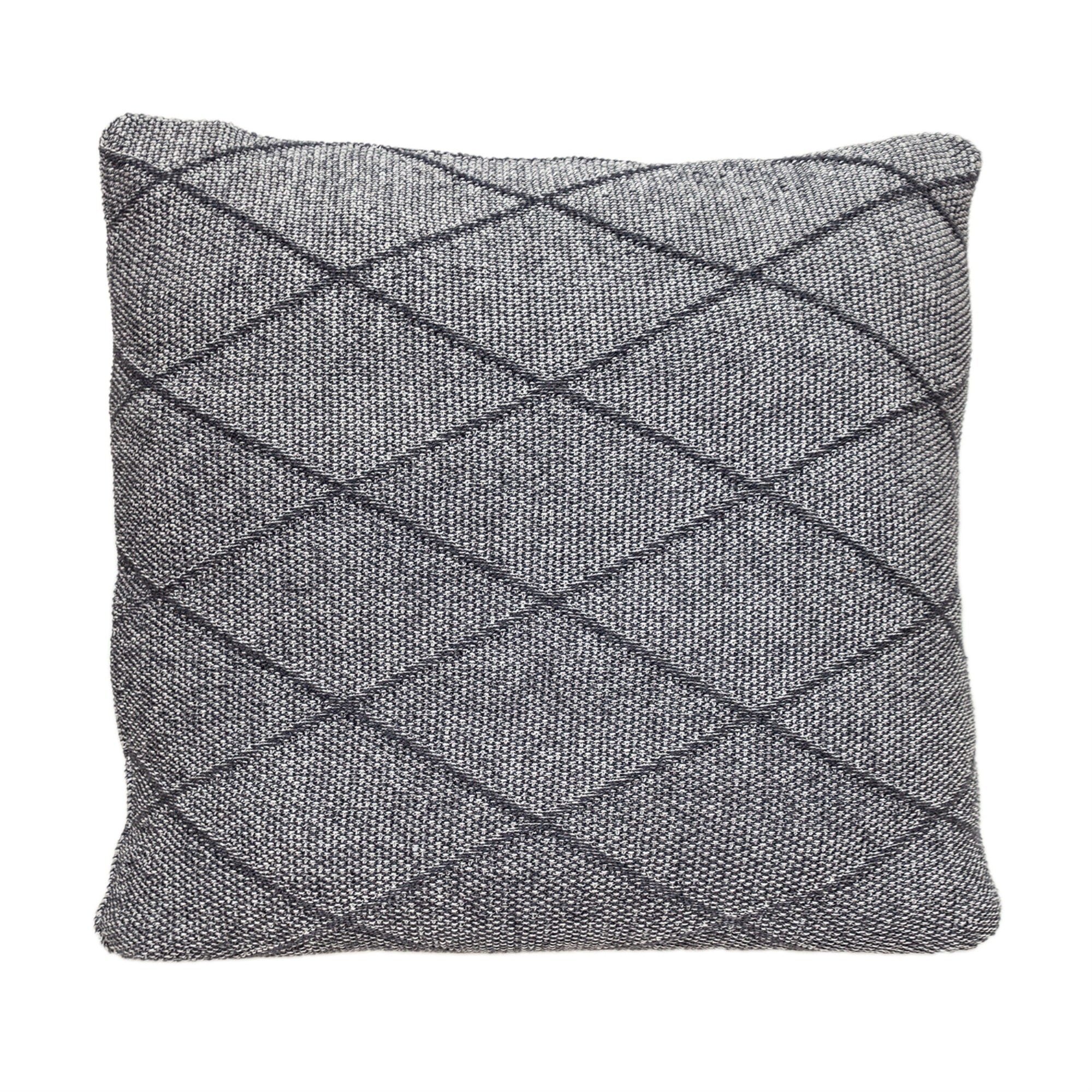 Parkland Collection Grampy Transitional Grey Throw Pillow