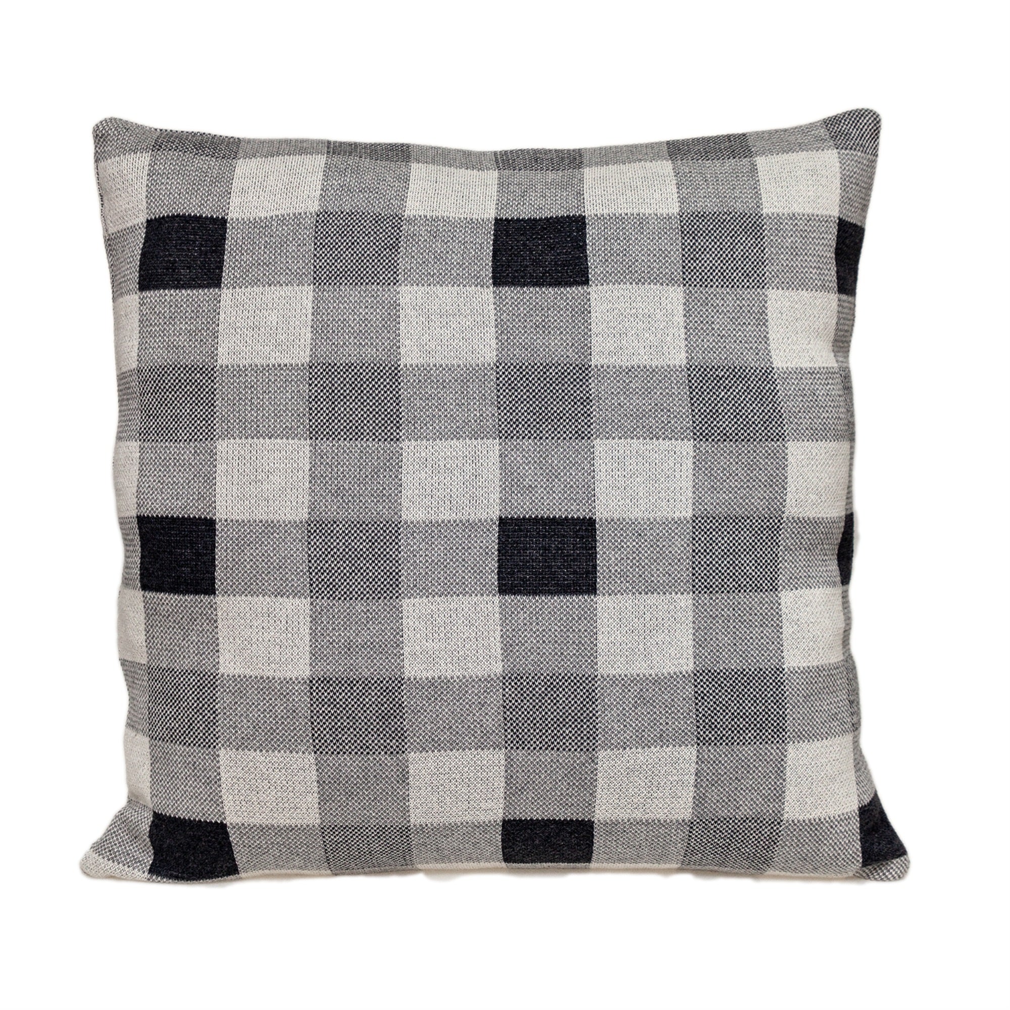 Parkland Collection Graham Transitional Grey Throw Pillow