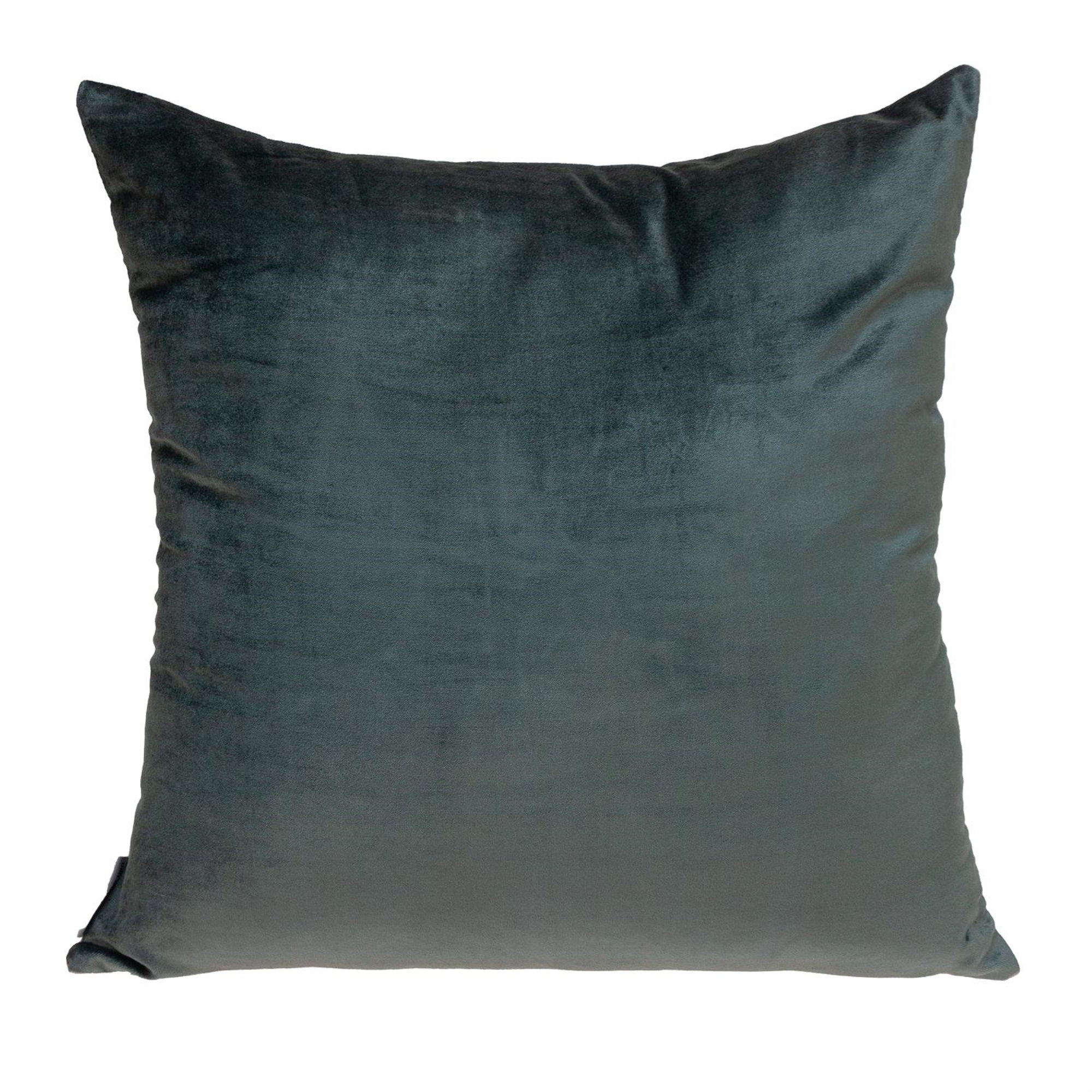 Parkland Collection Nerine Transitional Gray/Charcoal Throw Pillow
