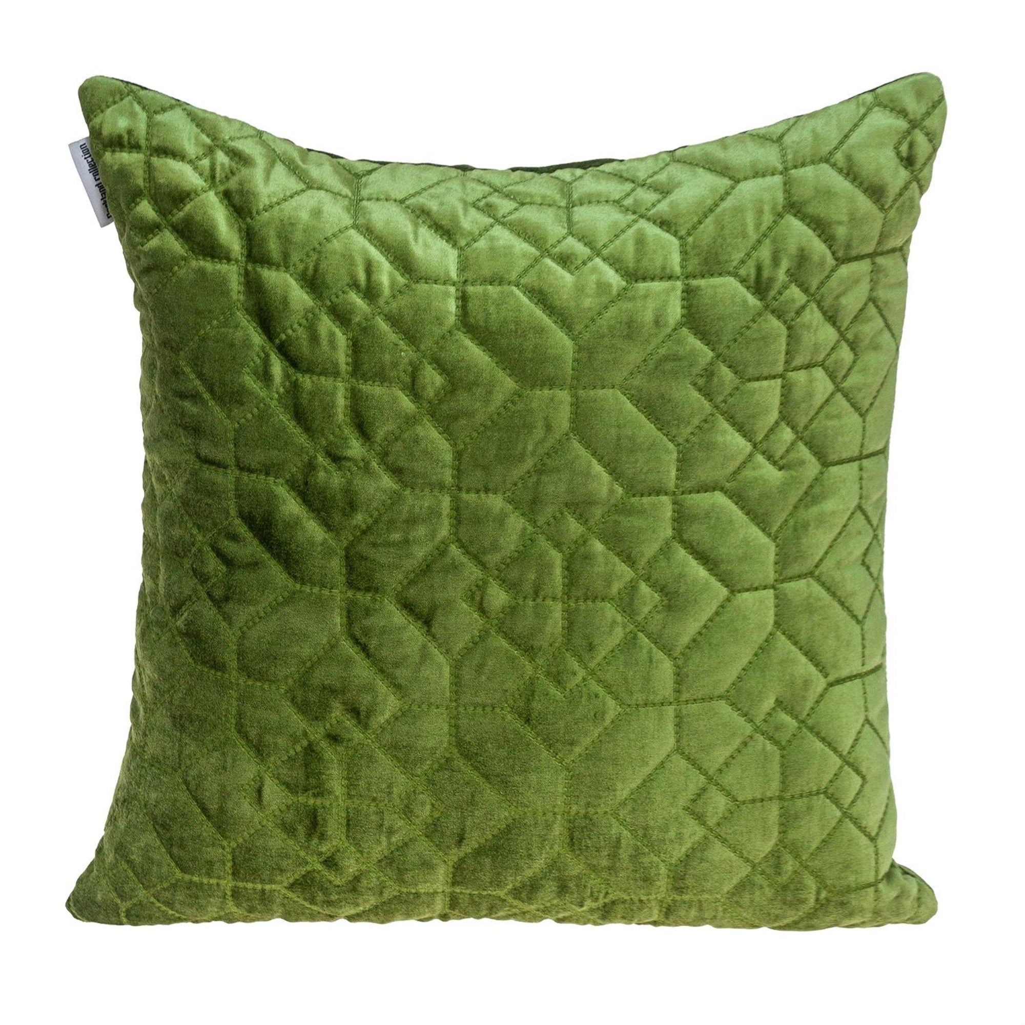 Parkland Collection Sora Transitional Olive Throw Pillow