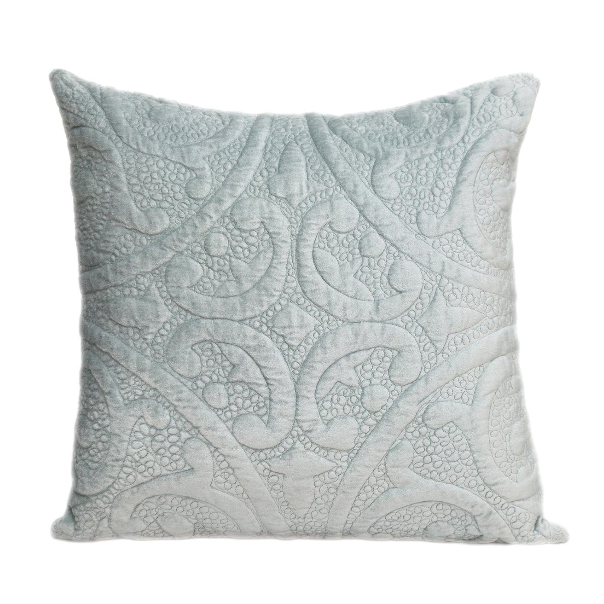 Parkland Collection Cristal Transitional Gray Throw Pillow