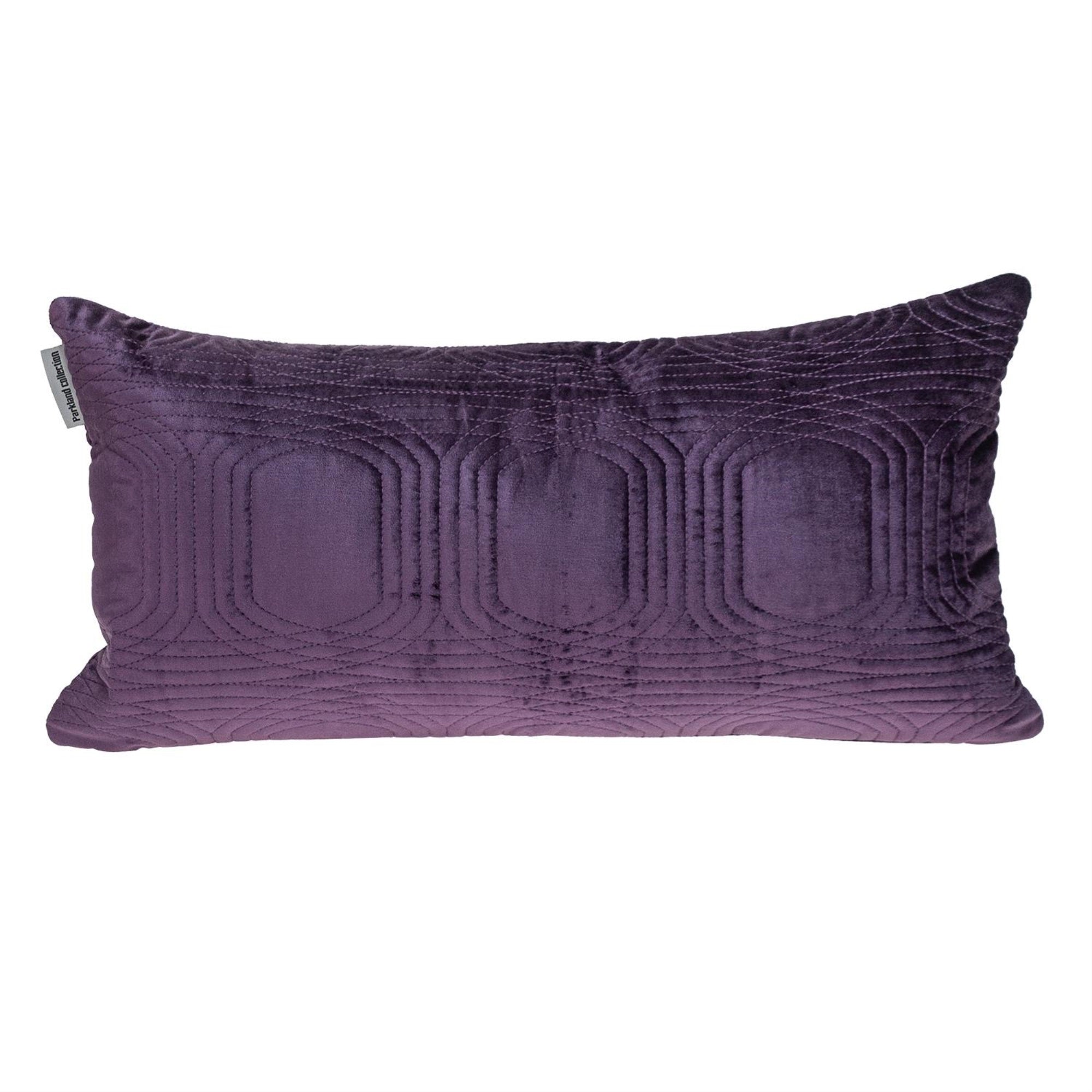 Parkland Collection Iphis Transitional Purple Throw Pillow