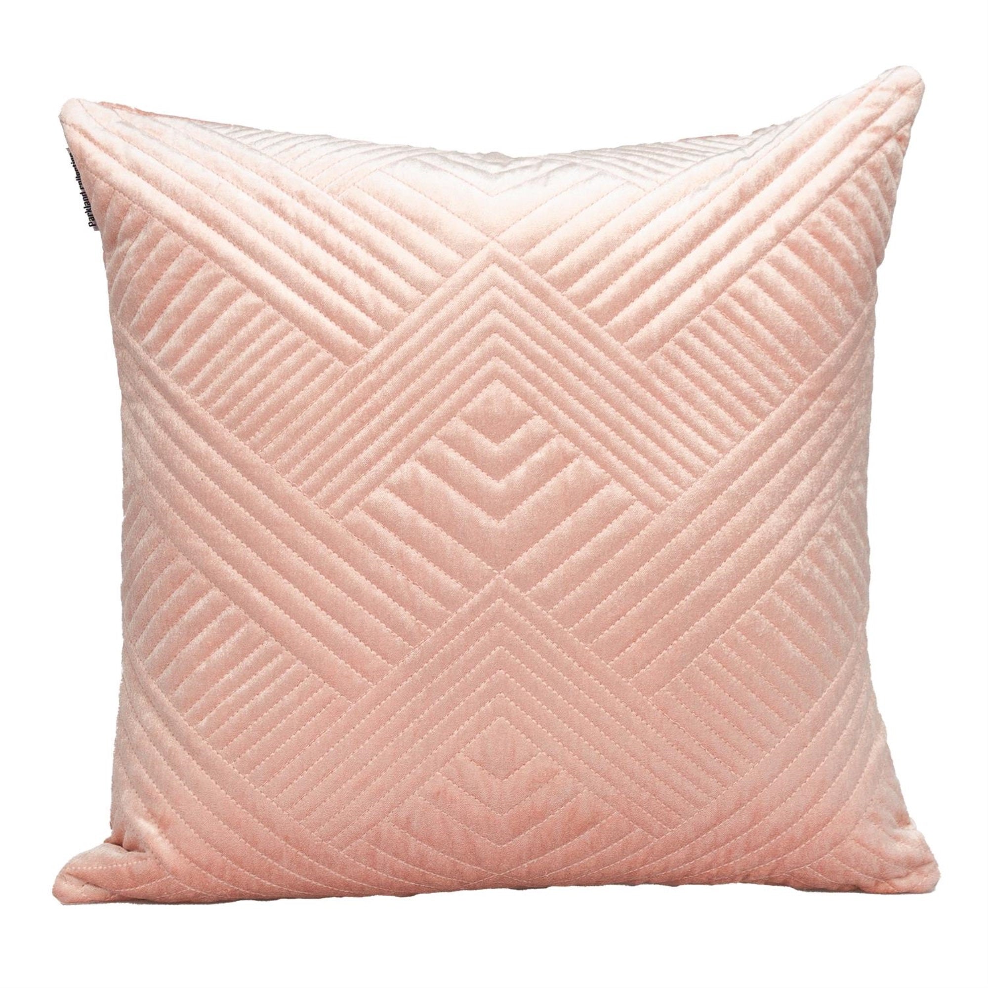 Parkland Collection Gaia Transitional Pink Throw Pillow