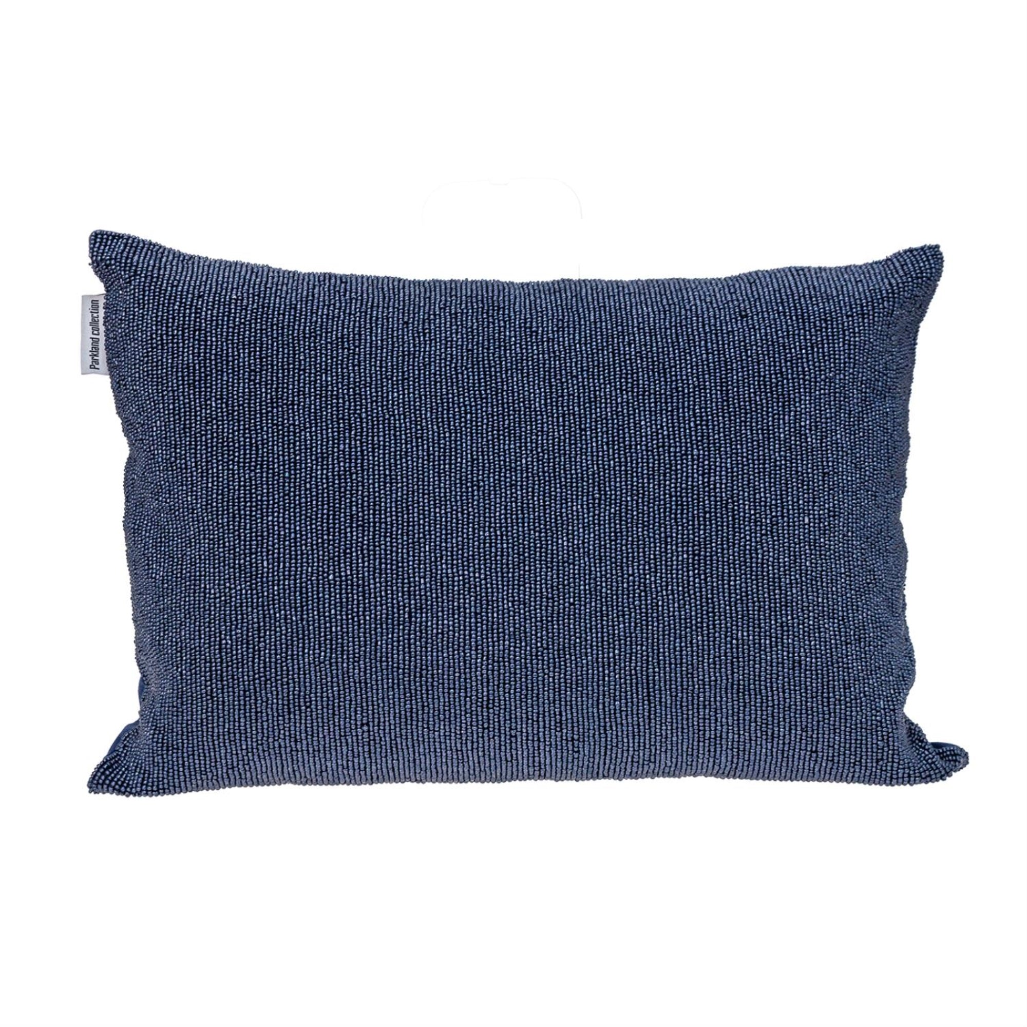 Parkland Collection Aster Transitional Blue Throw Pillow