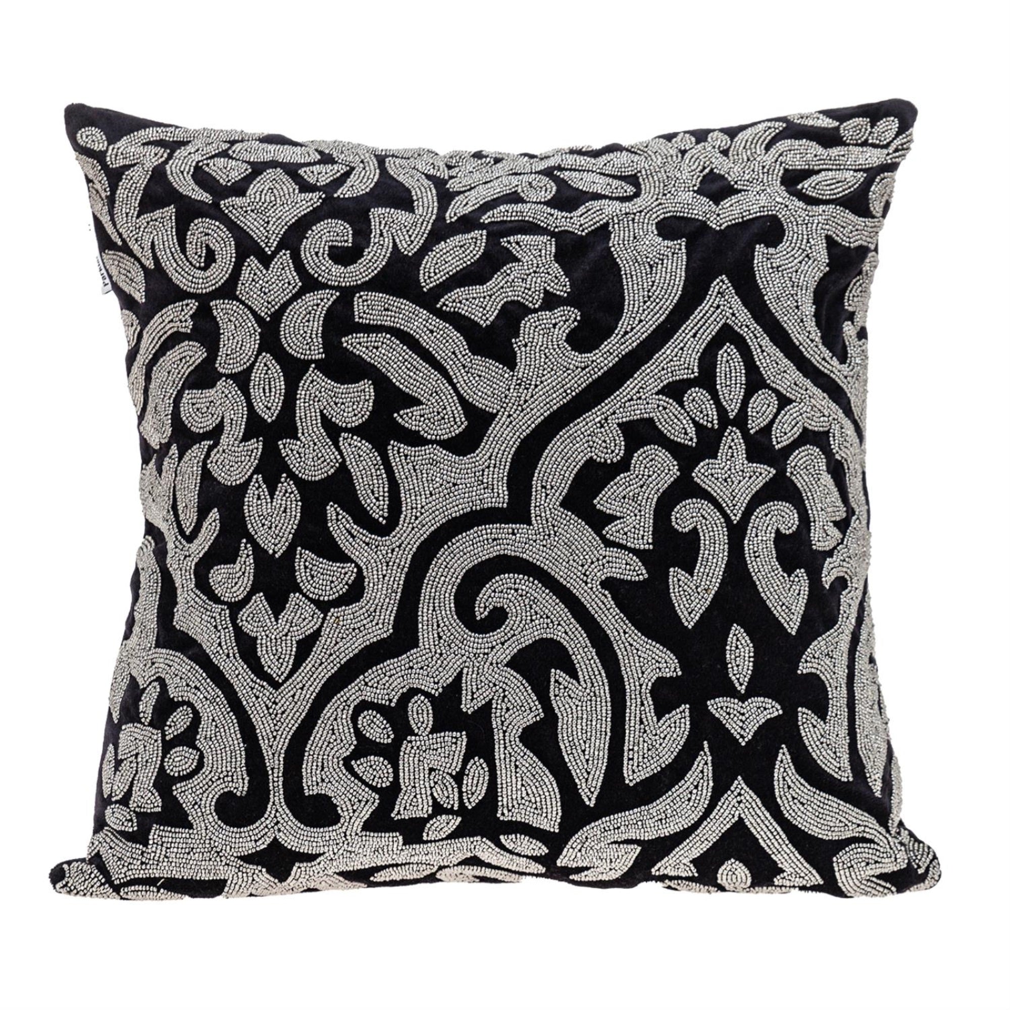 Parkland Collection Carmela Transitional Black Throw Pillow