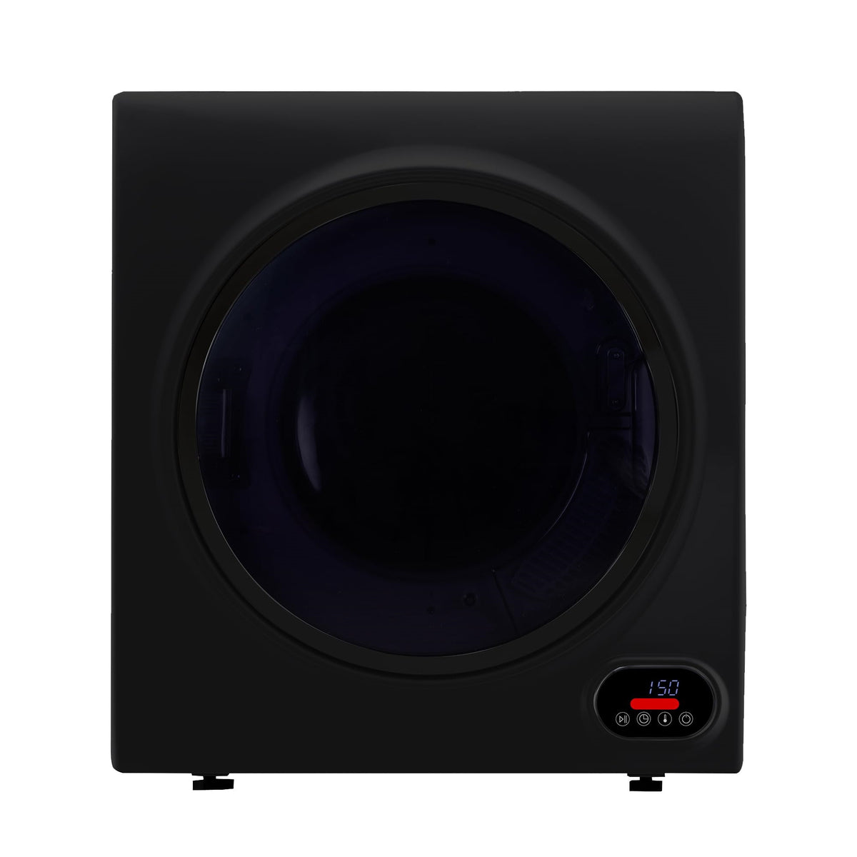 Equator Compact Vented Sensor Dryer 3.5Cf/13Lbs 110V Bottom Control Digital (Black)