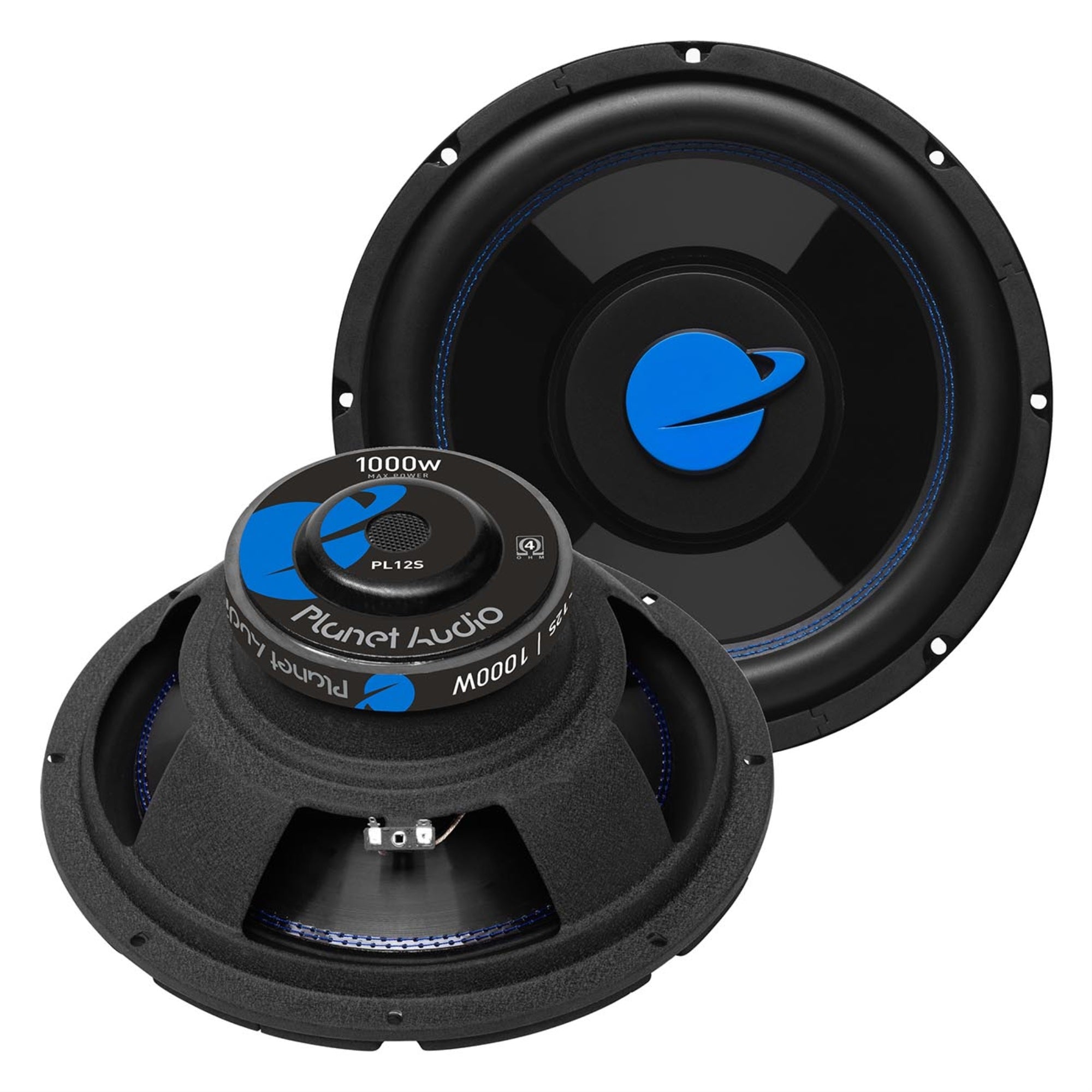 Planet Audio 12' Woofer 1000W Max Single 4 Ohm Voice Coil