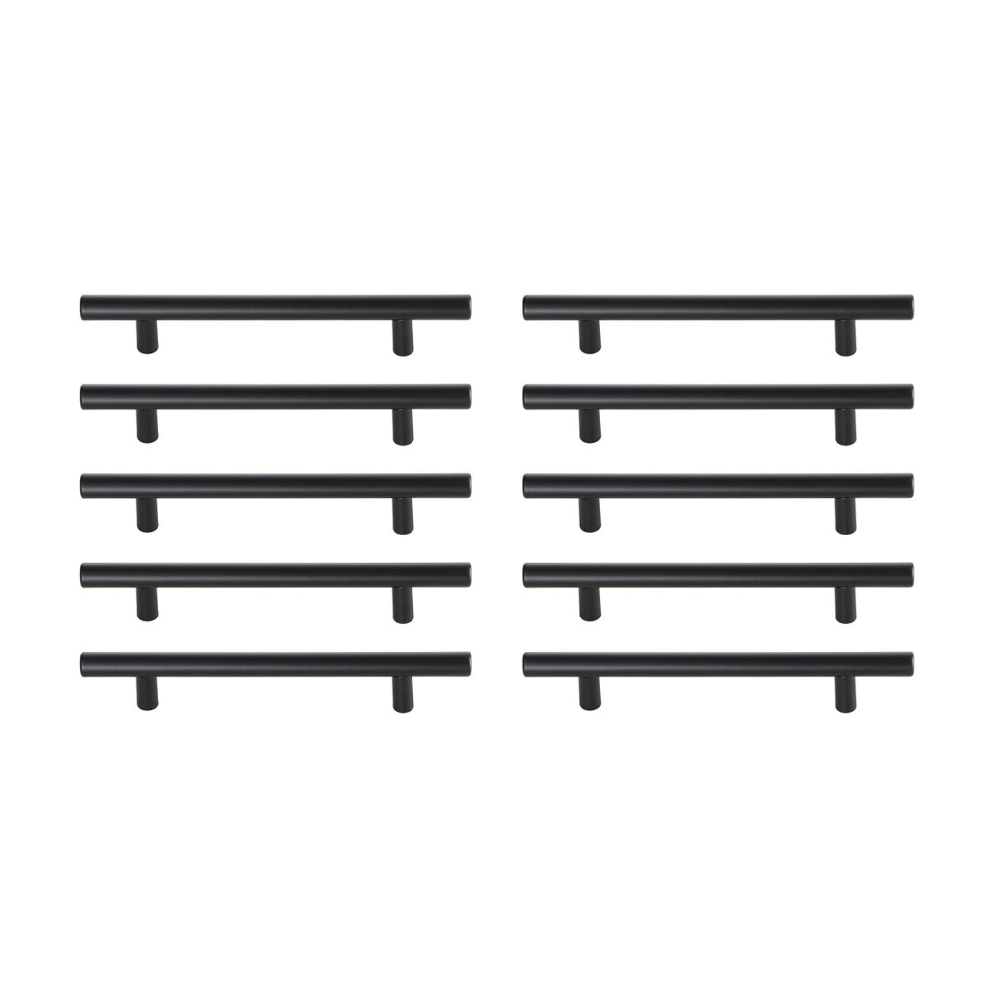 Quinn 5 Center To Center Matte Black Bar Pull Multipack (Set Of 10)