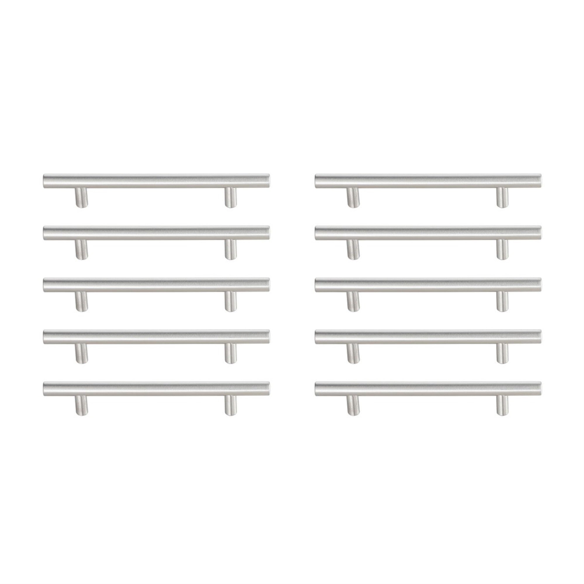 Quinn 5 Center To Center Brushed Nickel Bar Pull Multipack (Set Of 10)
