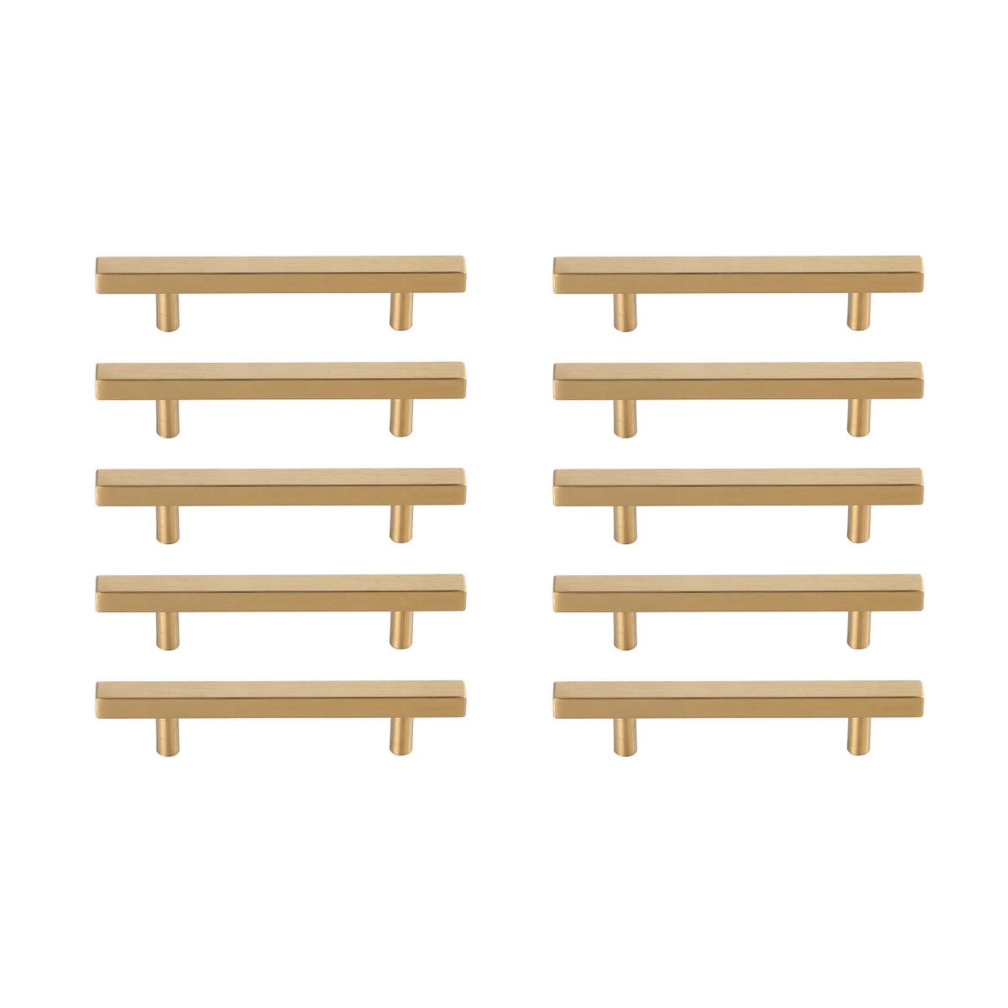 Dior 4 Center To Center Brass Bar Pull Multipack (Set Of 10)