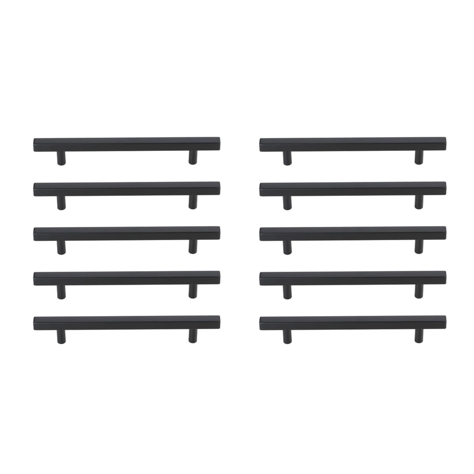 Dior 6-5/16 Center To Center Matte Black Bar Pull Multipack (Set Of 10)