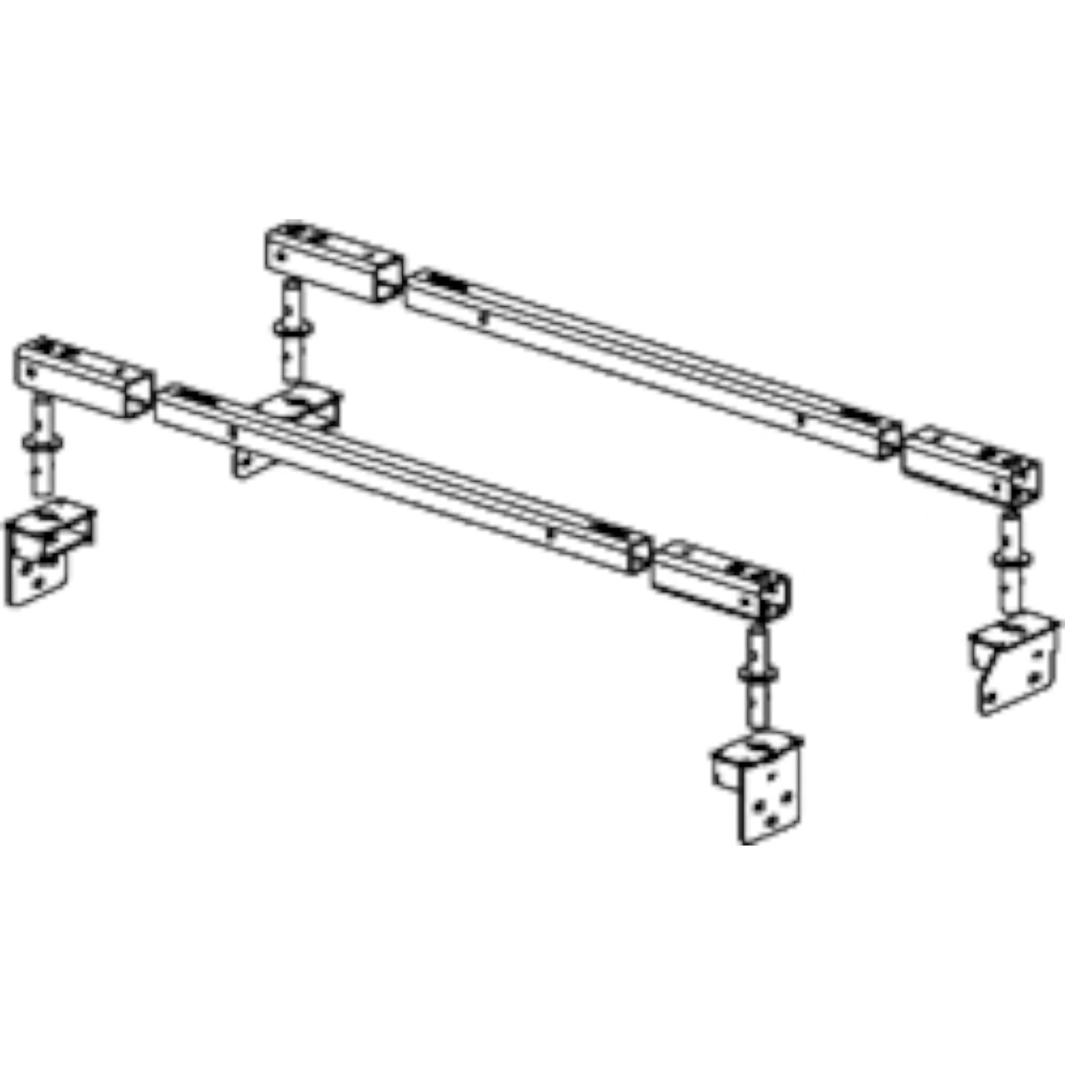 Pulliam Enterprises, Inc. 4426 Pullrite Superglide Superrail Mounting Kit - Ford 1999-2011, F-250 & F-350