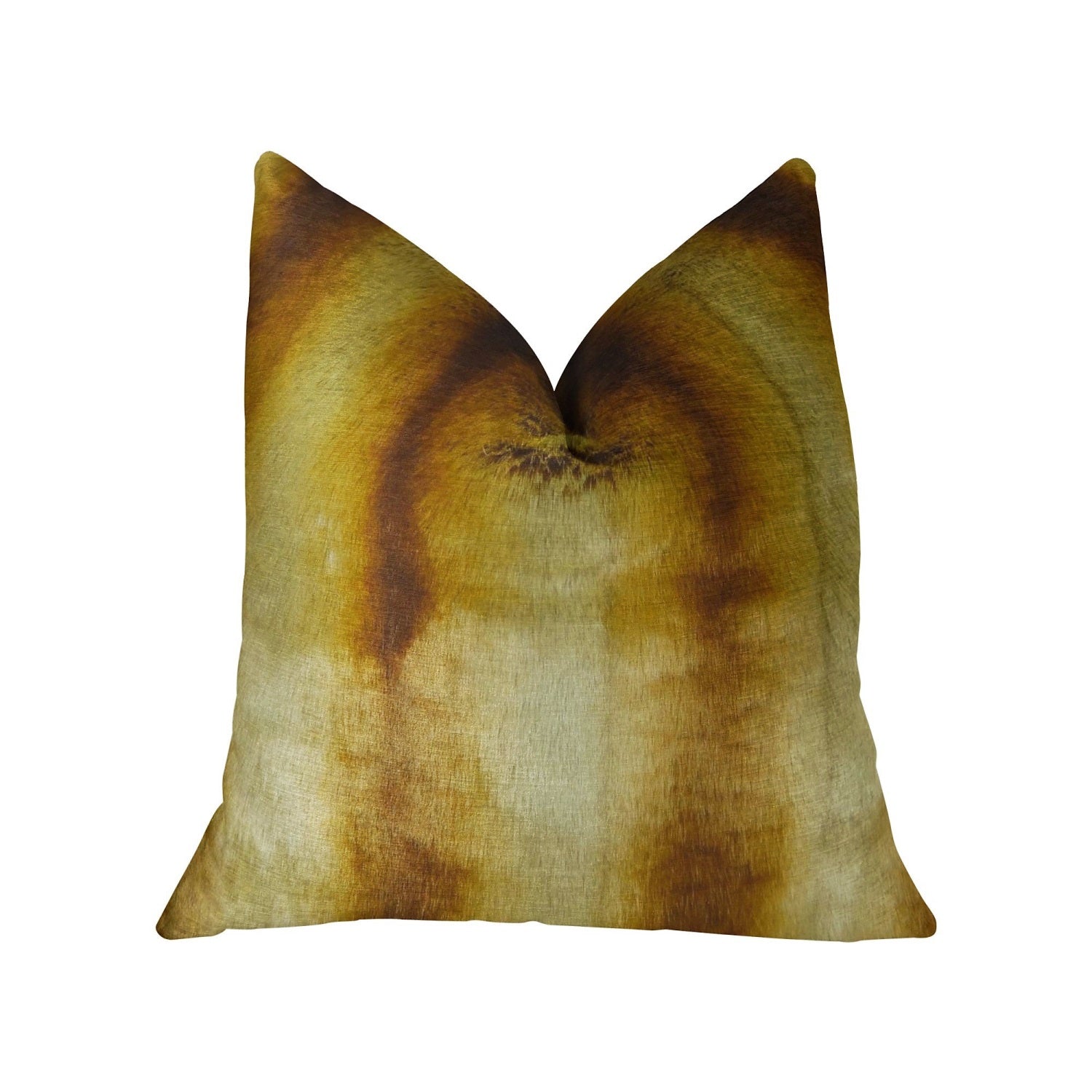 Plutus Sheared Chinchilla Handmade Throw Pillow, (20 X 20)