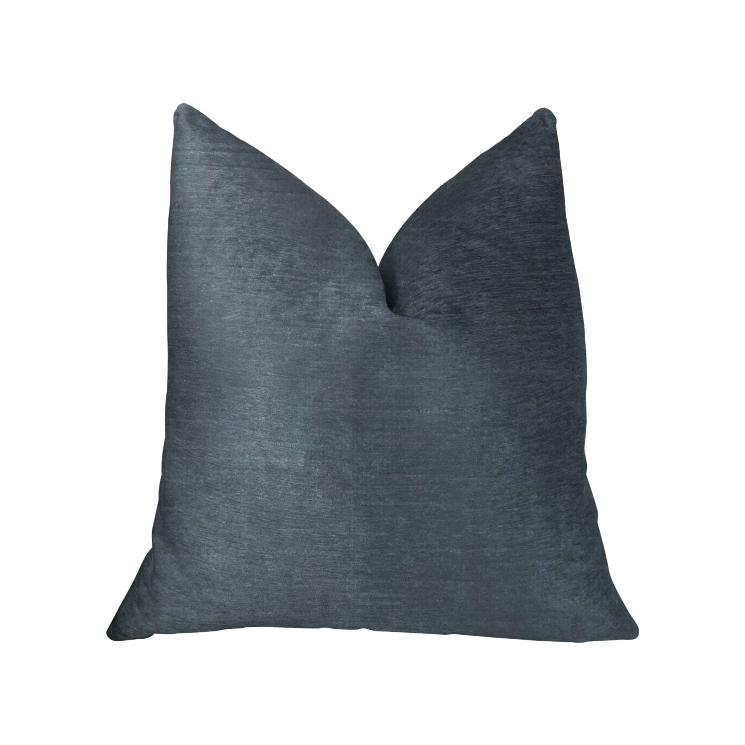 Plutus Deep Blue Sea Luxury Throw Pillow - Double Sided  20 X 26 Standard