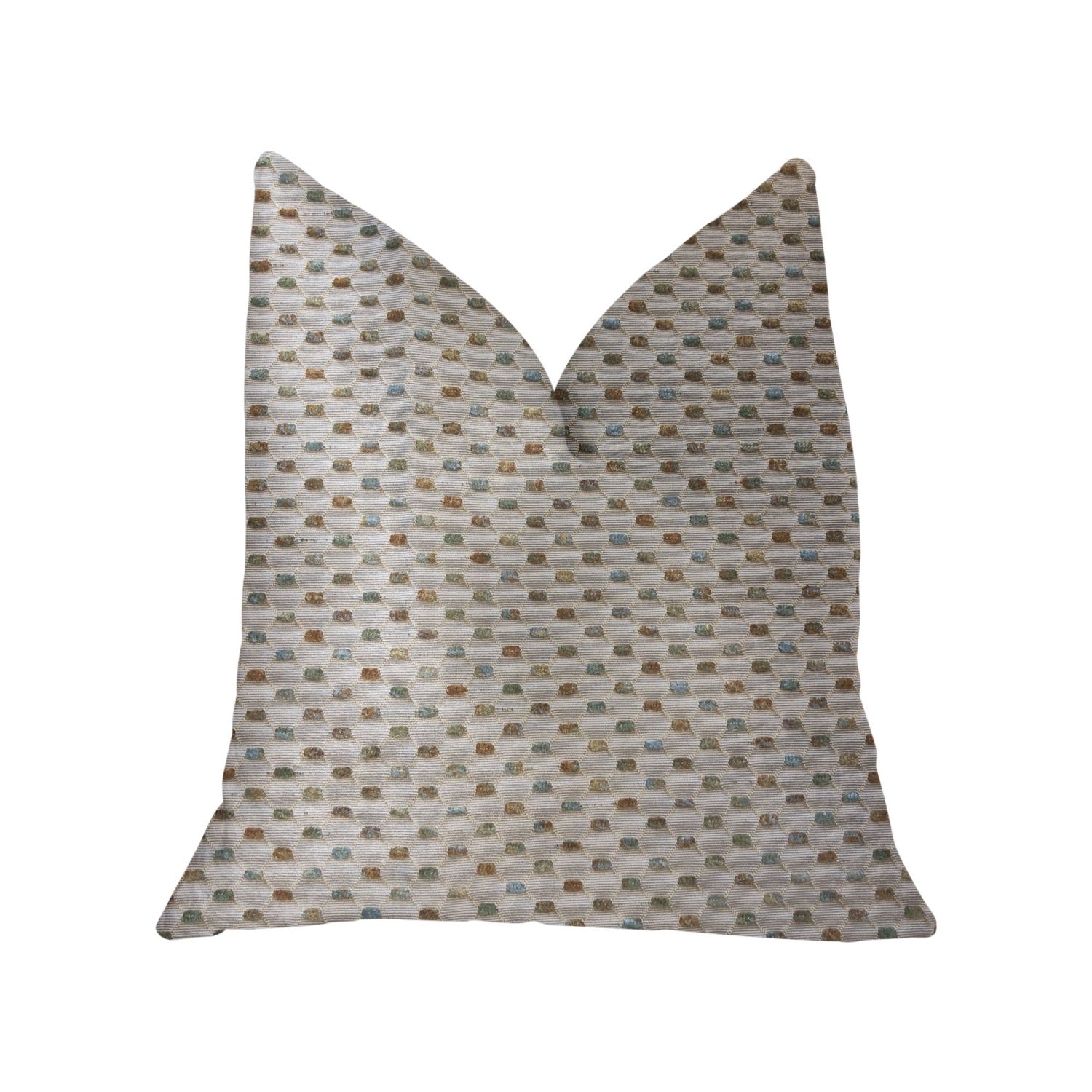 Plutus Sweet Confetti Multicolor Luxury Throw Pillow - Double Sided  16 X 16