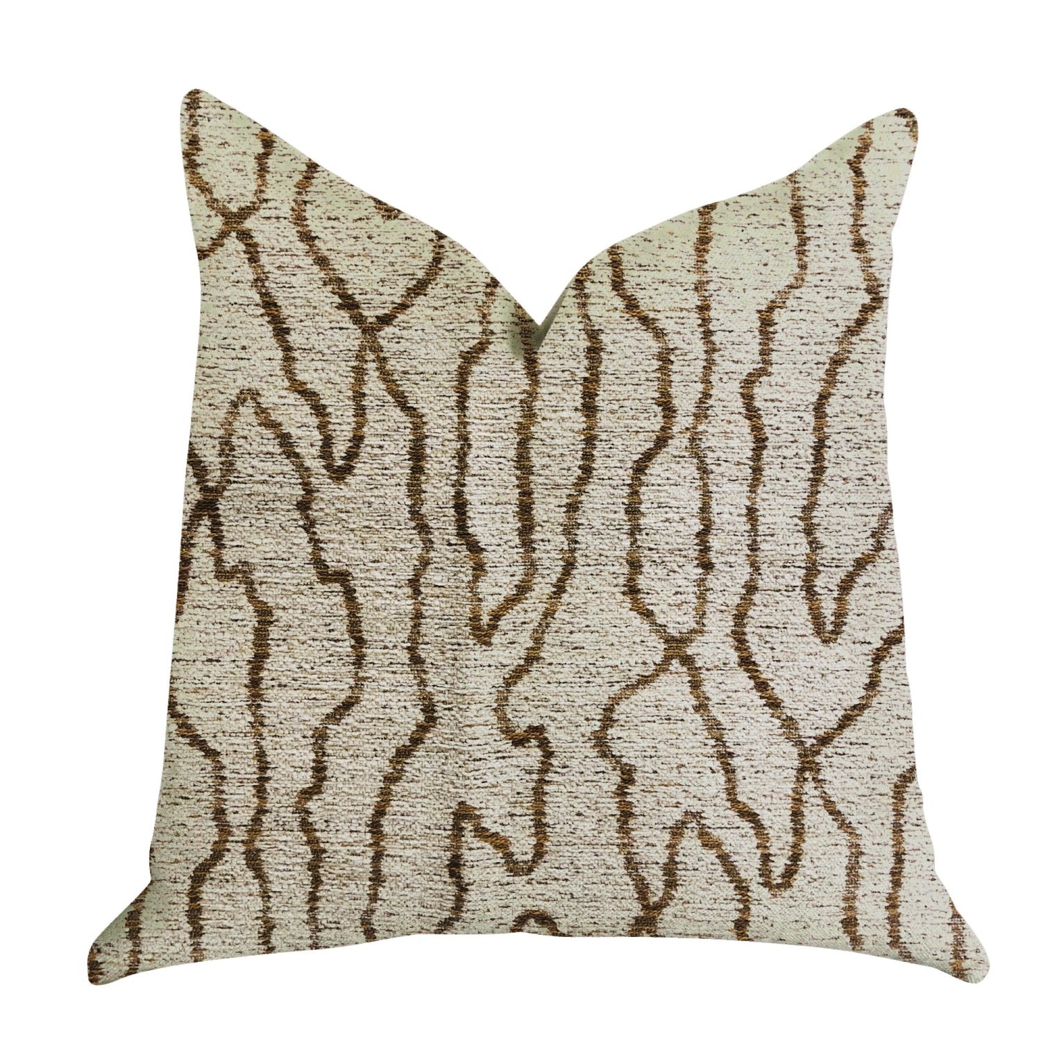Plutus Buttercup Harlow Luxury Throw Pillow - Double Sided  26 X 26