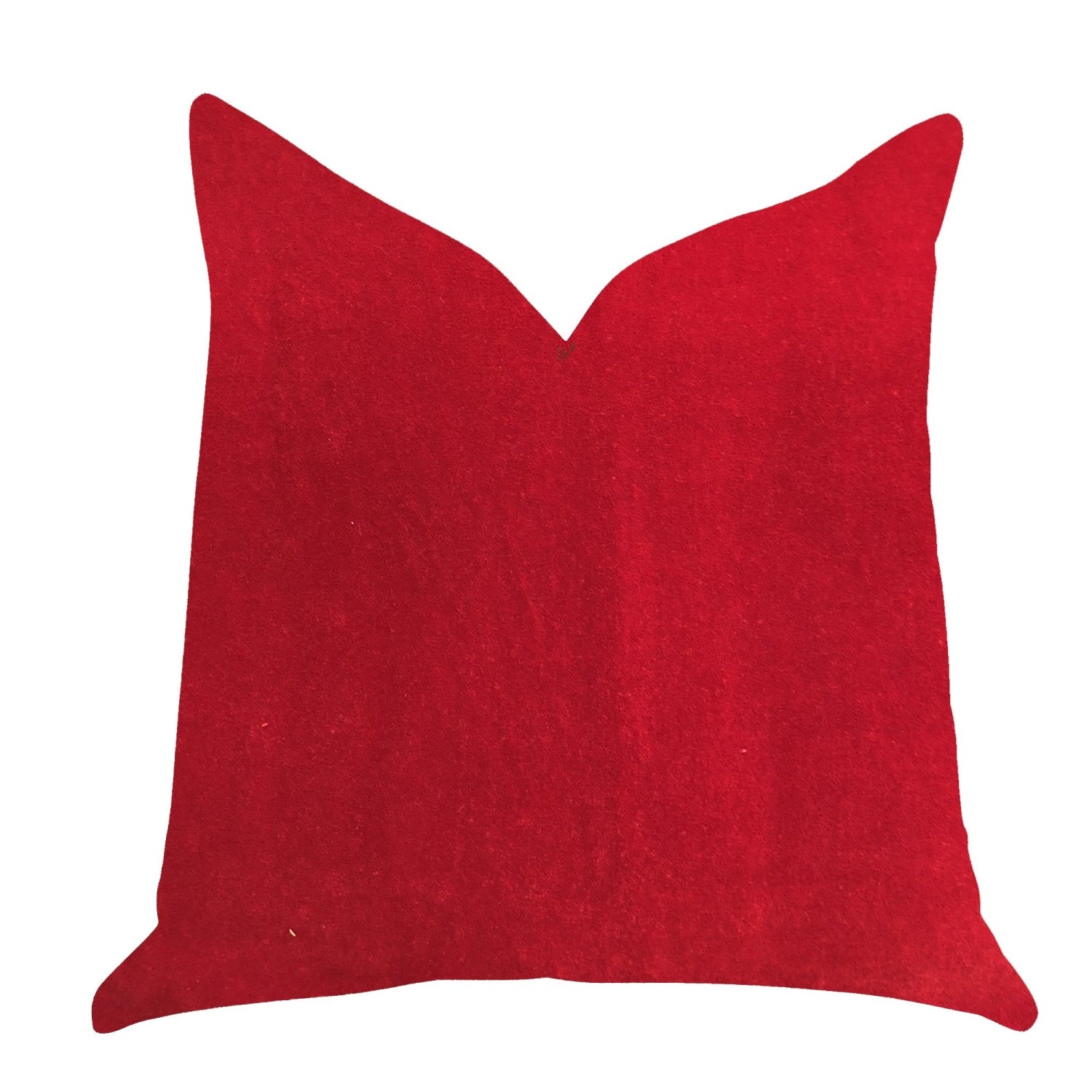 Plutus Amber Rose Luxury Throw Pillow In Red    - Double Sided  26 X 26
