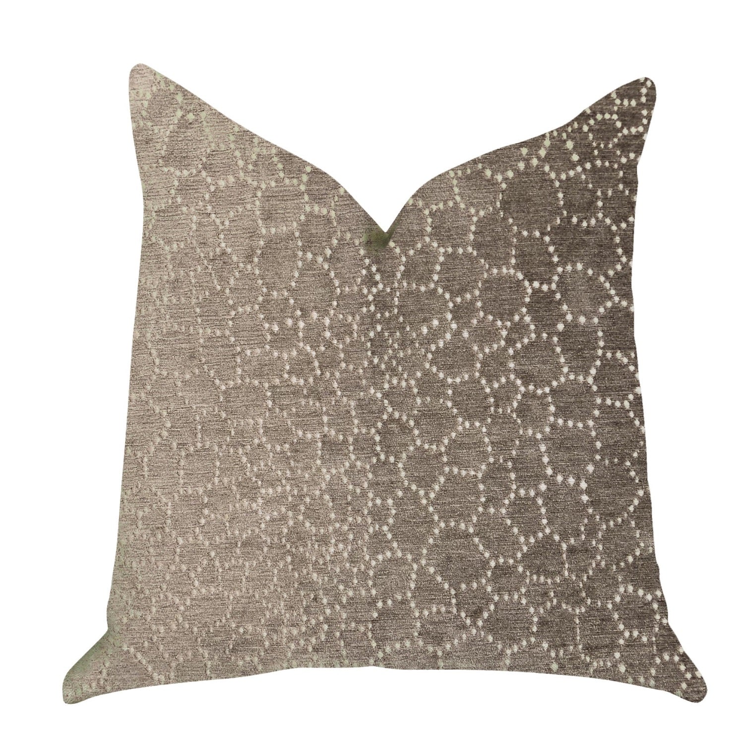 Plutus Bubbly Gal Luxury Throw Pillow In Beige Tones - Double Sided  20 X 26 Standard