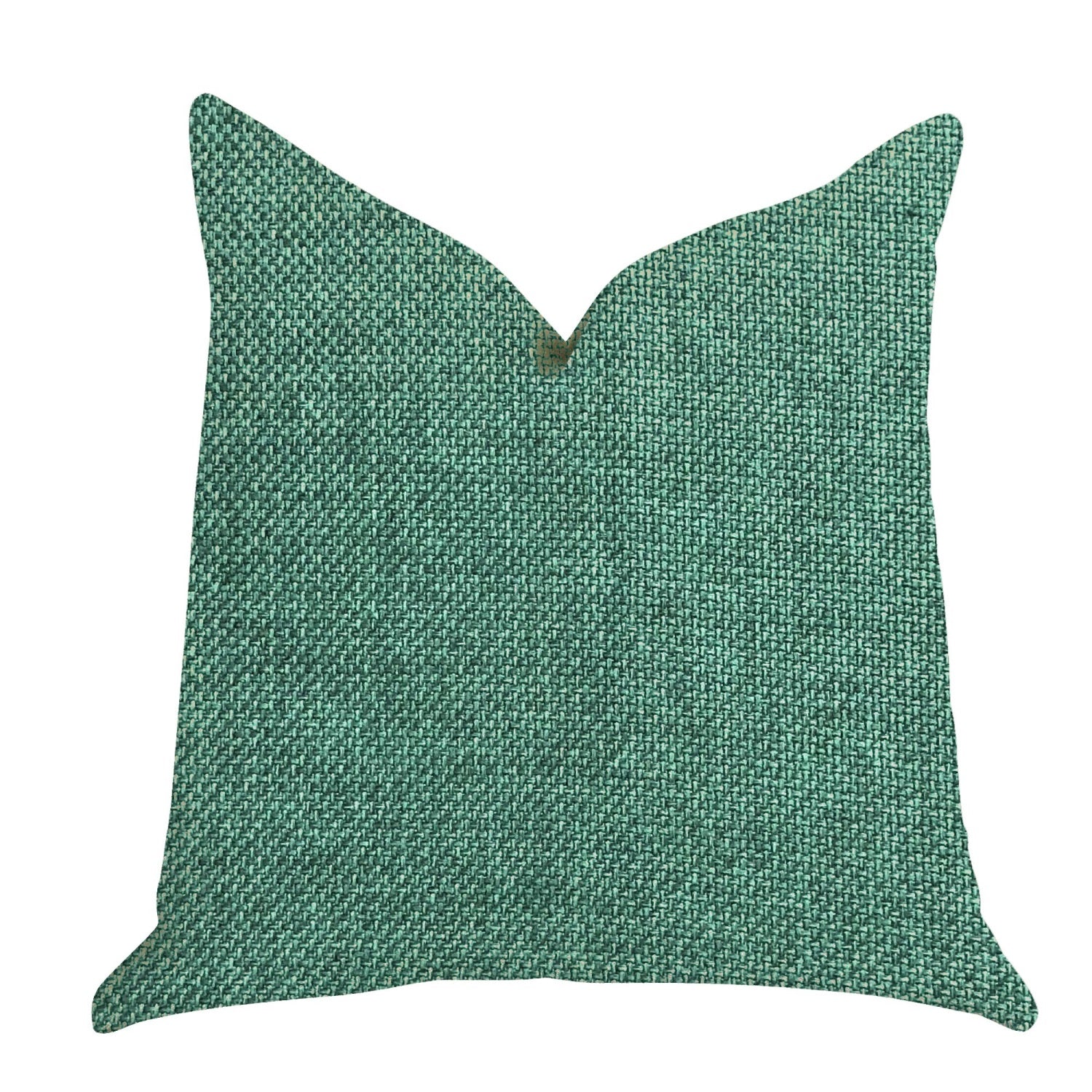 Plutus Grass Seed Luxury Throw Pillow In Green  - Double Sided  20 X 30 Queen