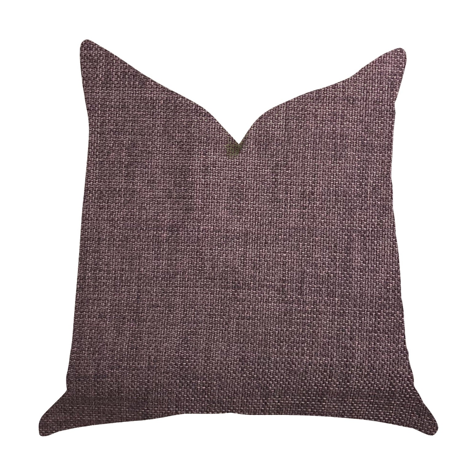 Plutus Grape Seed Luxury Throw Pillow In Purple Tones - Double Sided  16 X 16