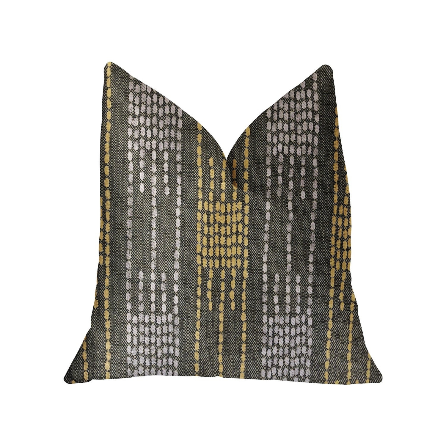 Plutus Capella Green Luxury Throw Pillow - Double Sided  24 X 24