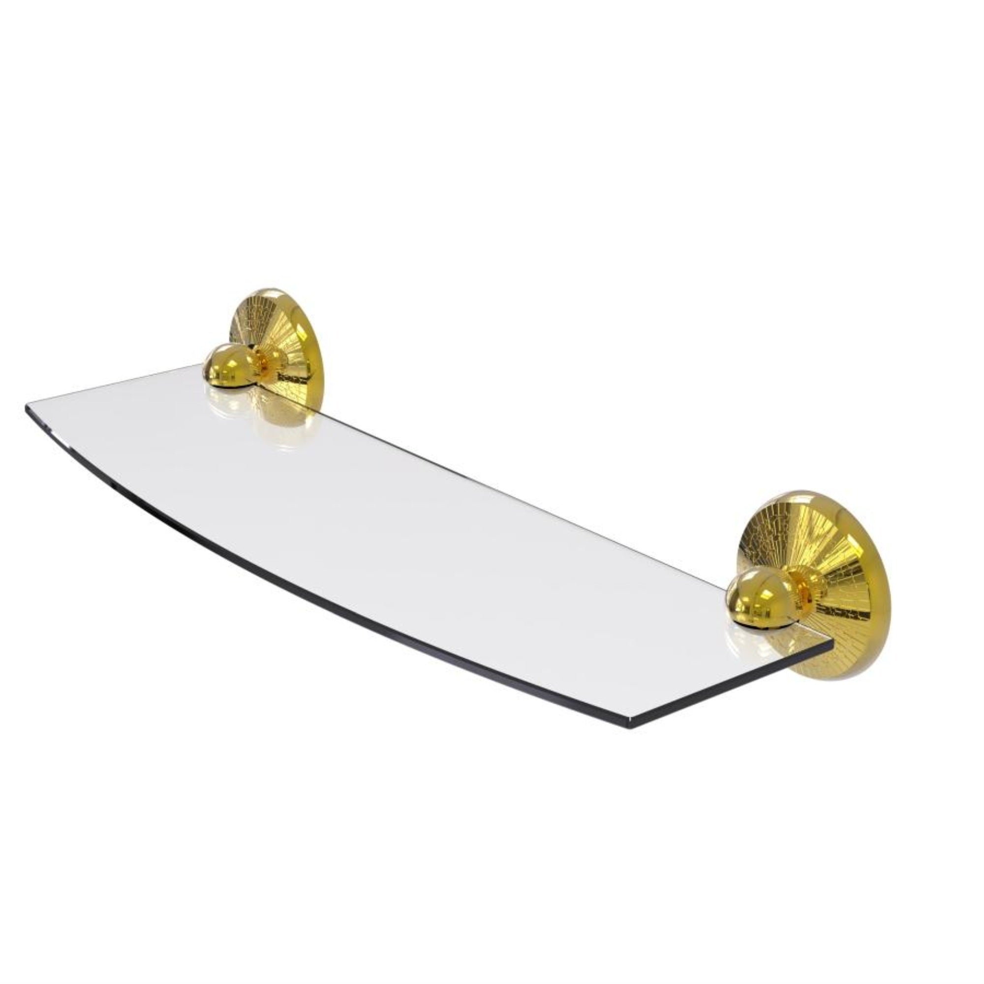 Prestige Monte Carlo Collection 18 Inch Glass Shelf - Pmc-33/18-Pb