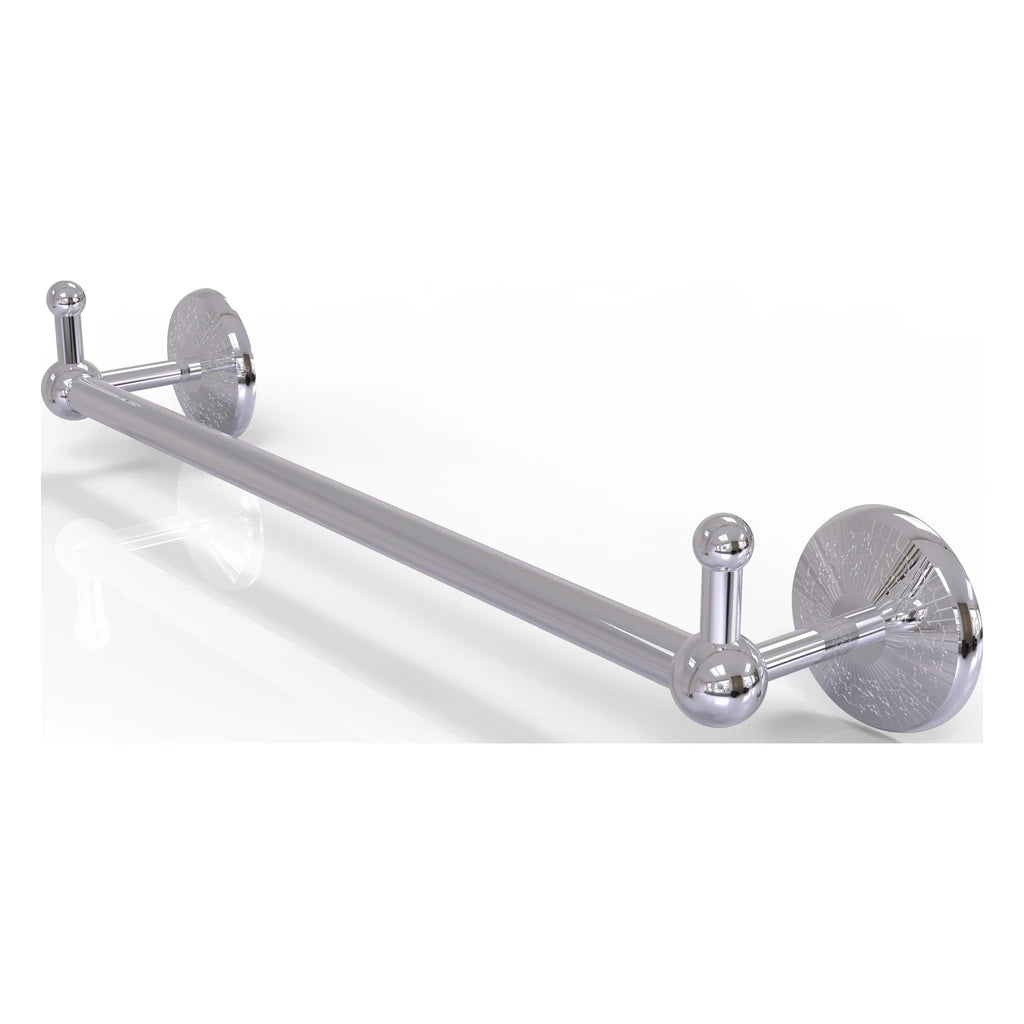 Prestige Monte Carlo Collection 24 Inch Towel Bar With Integrated Hooks - Pmc-41-24-Peg-Pc