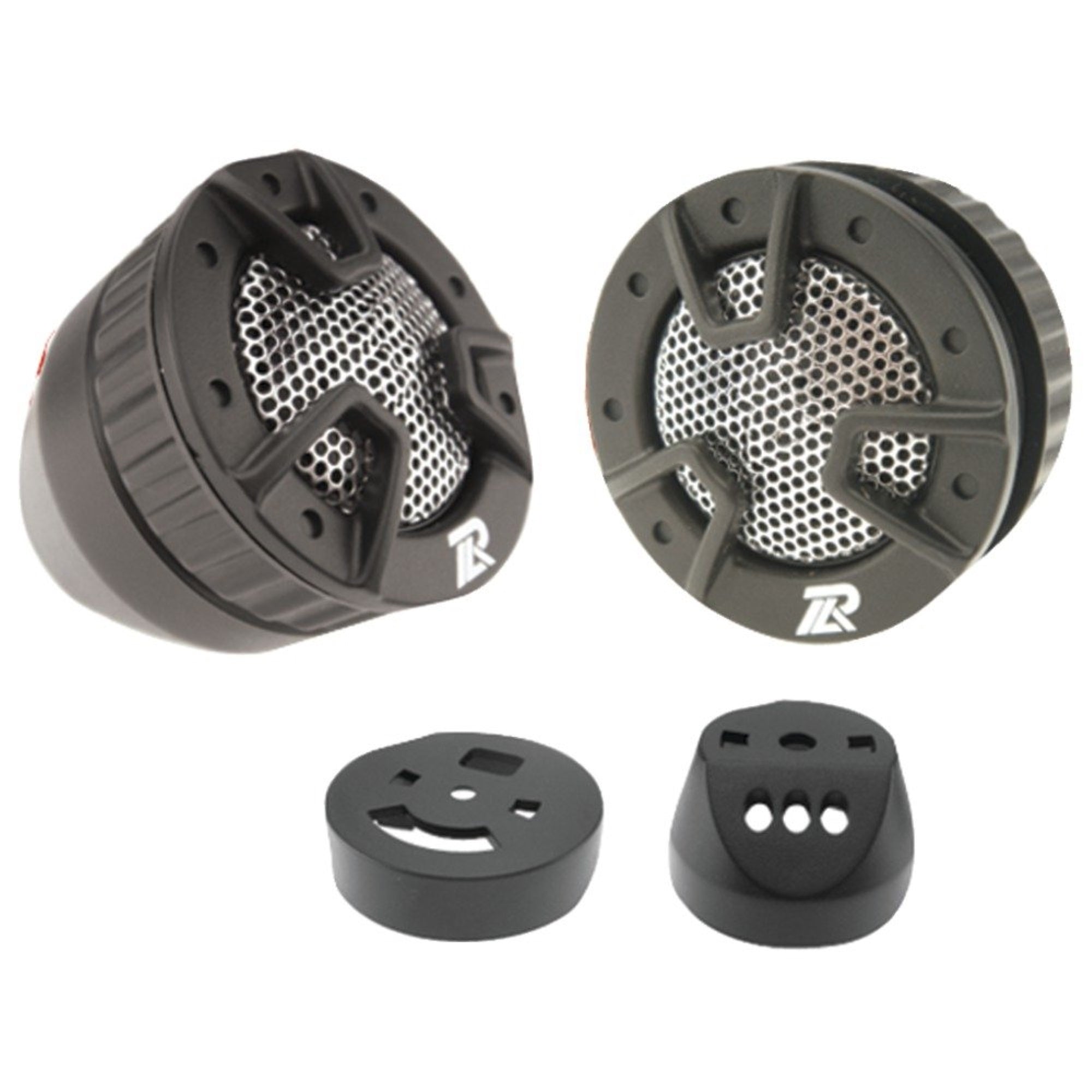 Power Acoustik Nb-4 250-Watt 4-Way Mount Tweeter