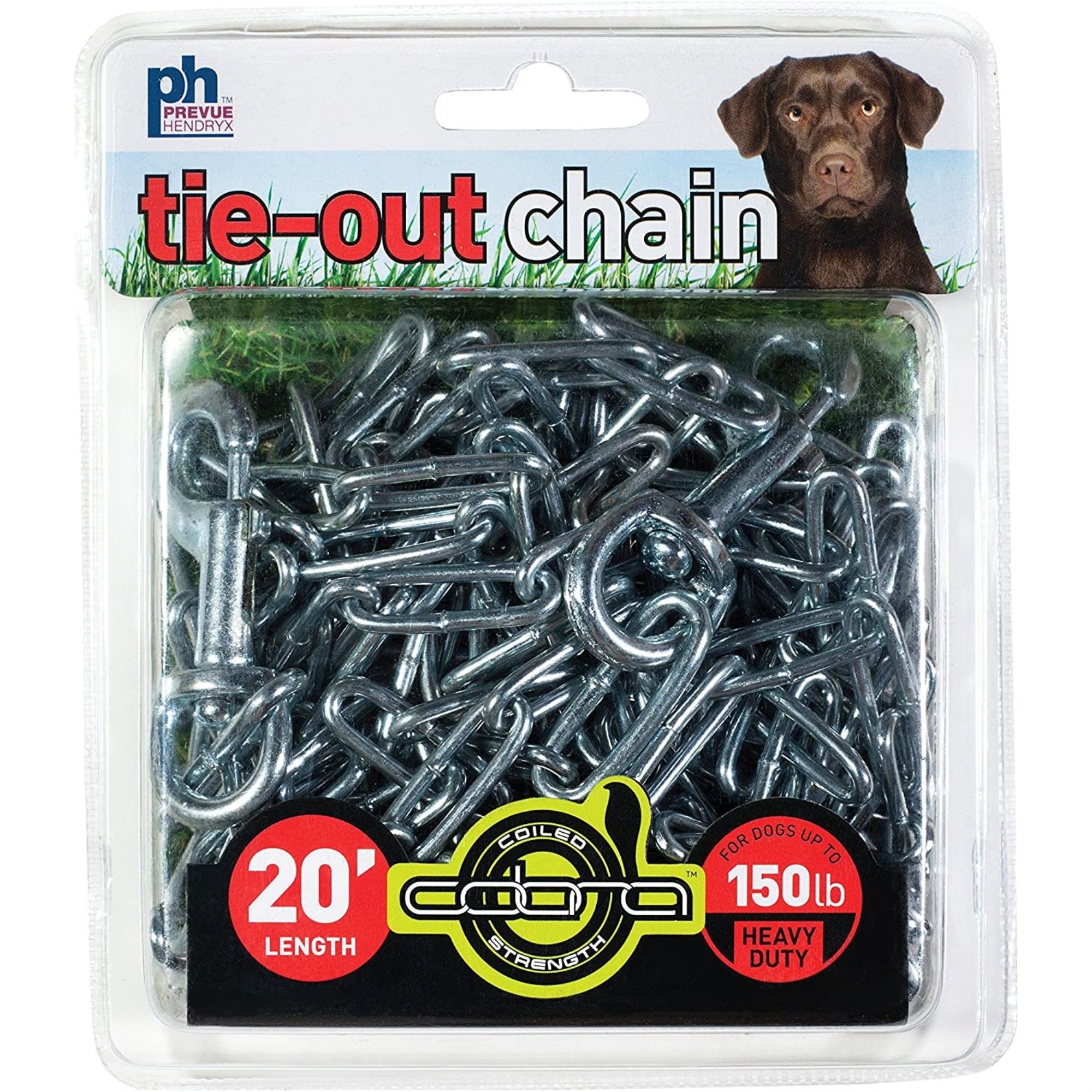 Prevue Pet Products 20 Foot Tie-Out Chain Heavy Duty
