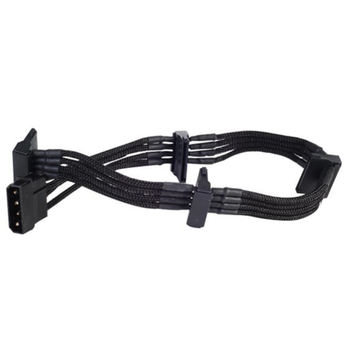 Atx 24Pin To Mb-24Pin(300Mm) Power Cable Extneder, Bicolor- Black & Blue