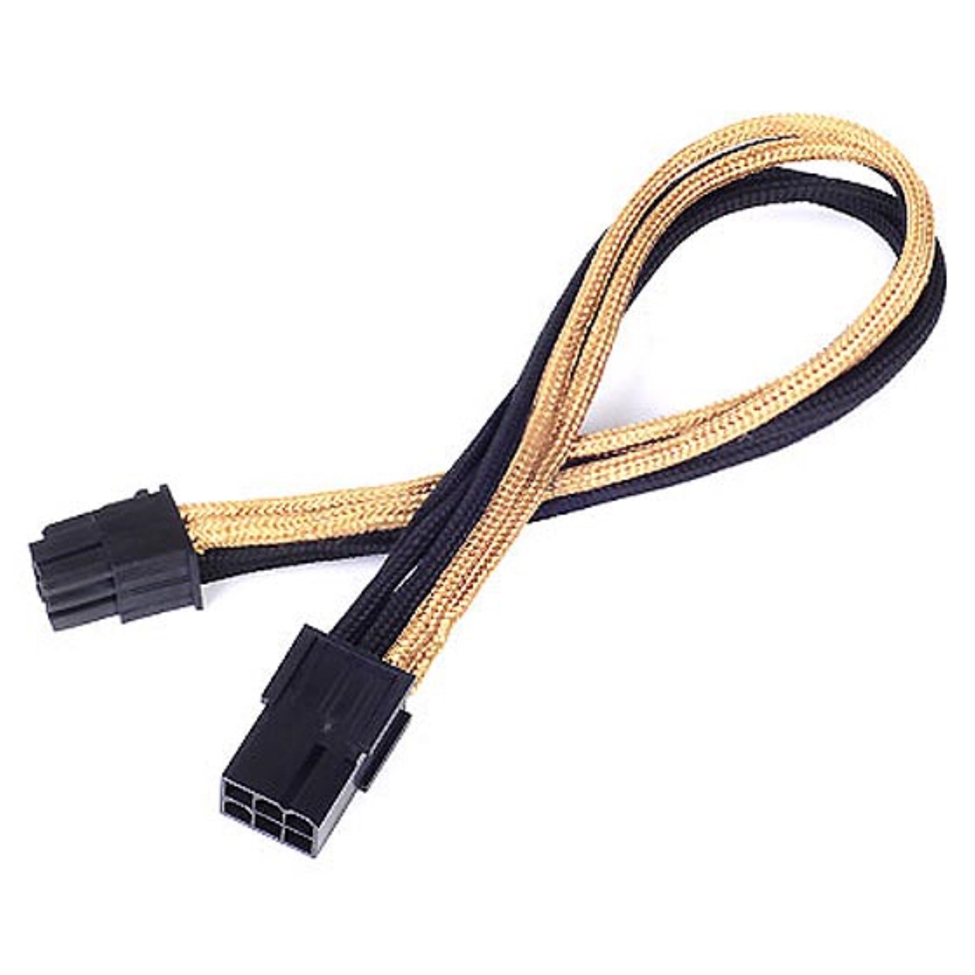 Pcie-6Pin To Pcie-6Pin(250Mm) Power Cable Extneder, Bicolor- Black & Red