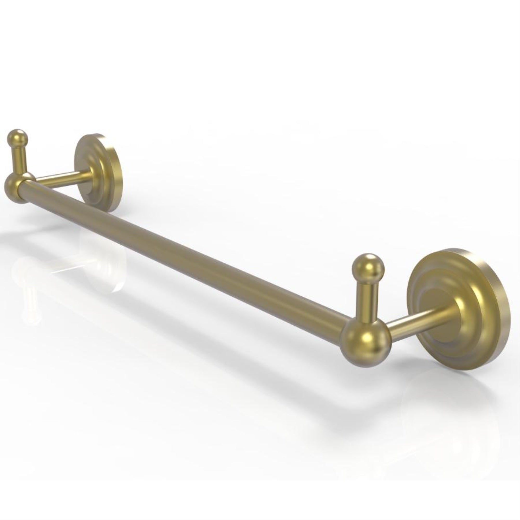 Prestige Que New Collection 30 Inch Towel Bar With Integrated Hooks - Pqn-41-30-Peg-Sbr