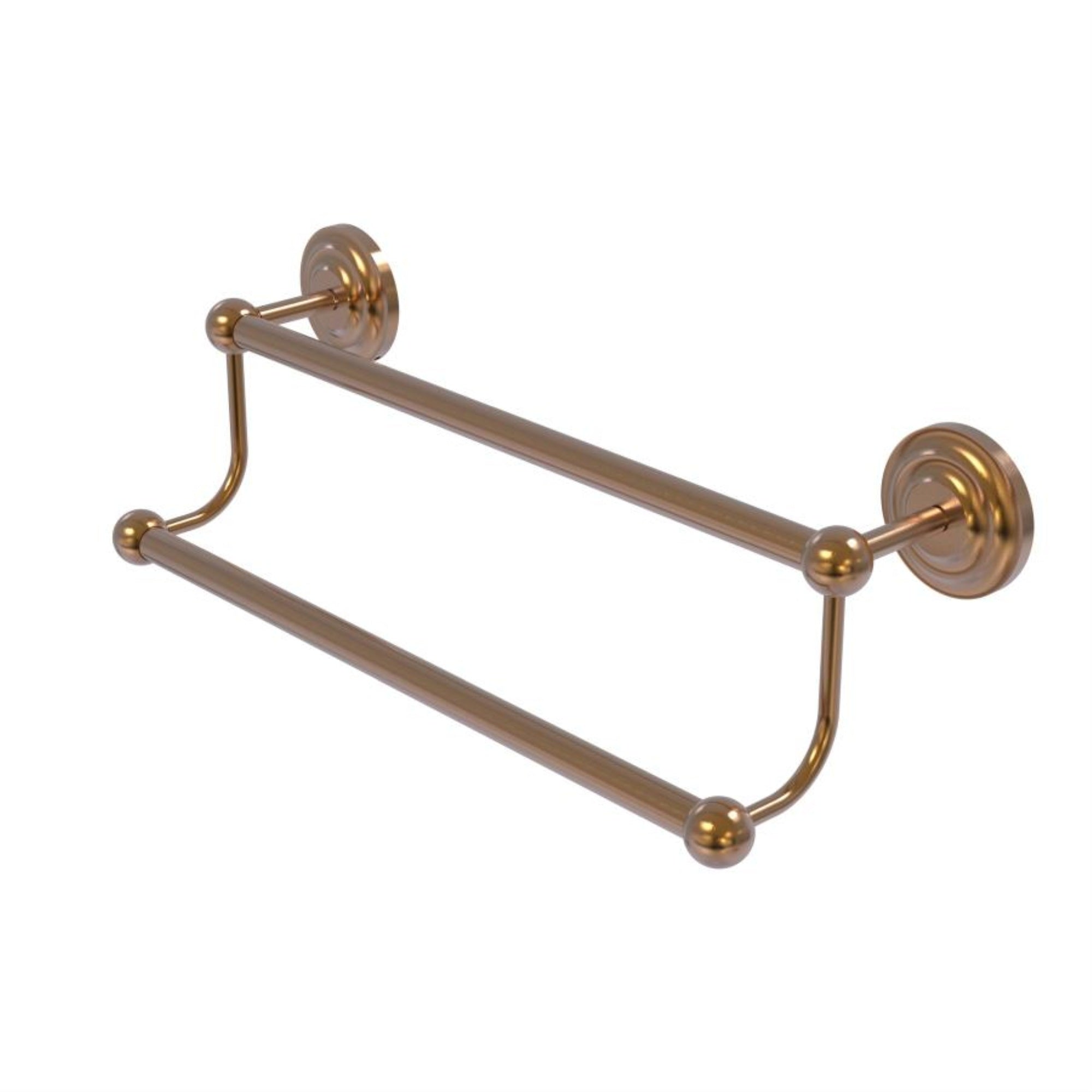Prestige Que New Collection 36 Inch Double Towel Bar - Pqn-72/36-Bbr