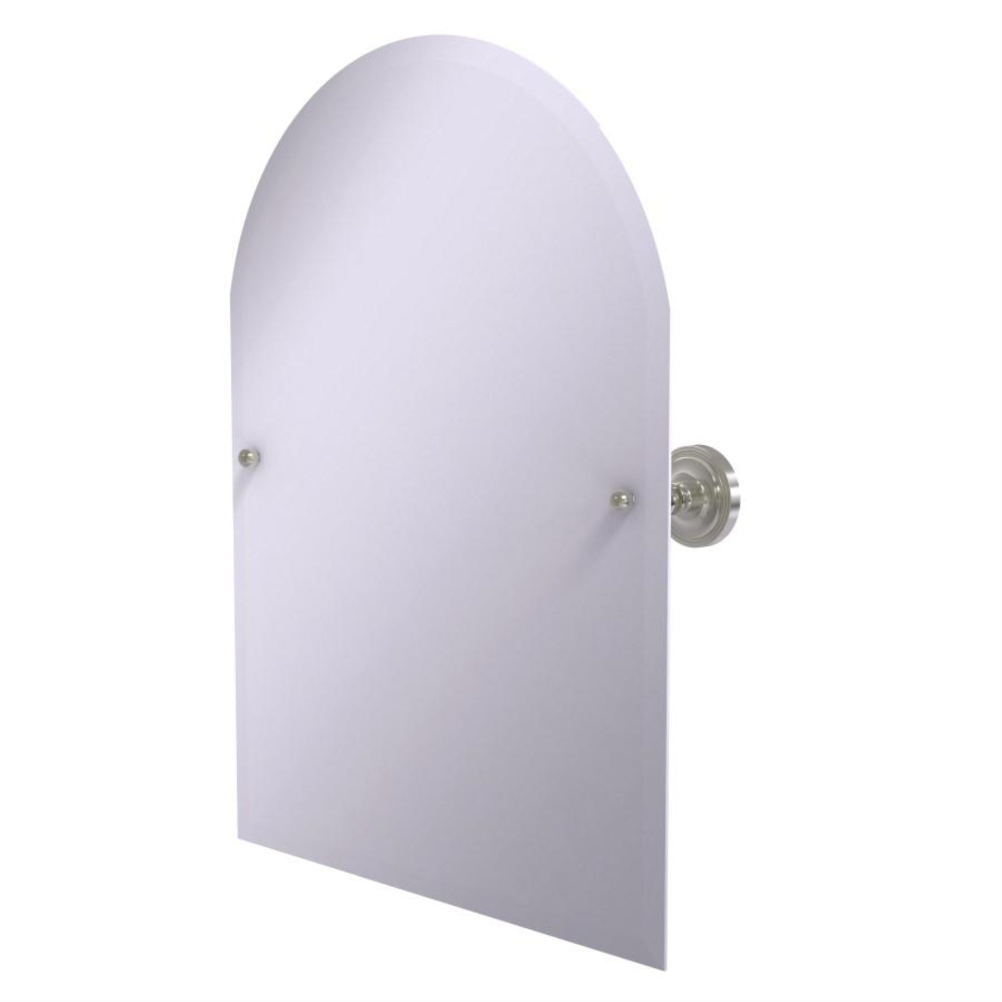 Frameless Arched Top Tilt Mirror with Beveled Edge - PR-94-SN