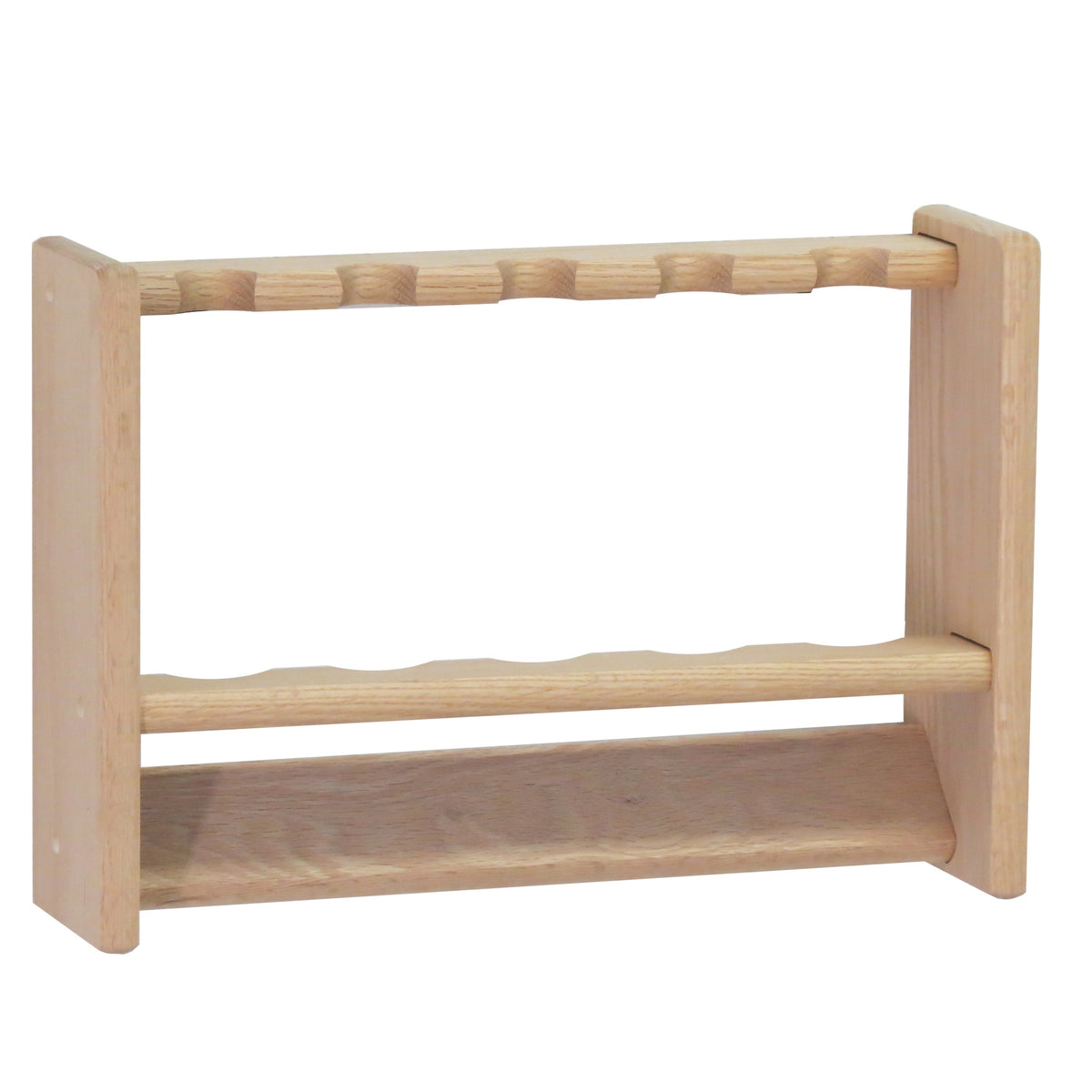 Wooden Mallet Pool Cue Rack, 5 Cue, Unfinished