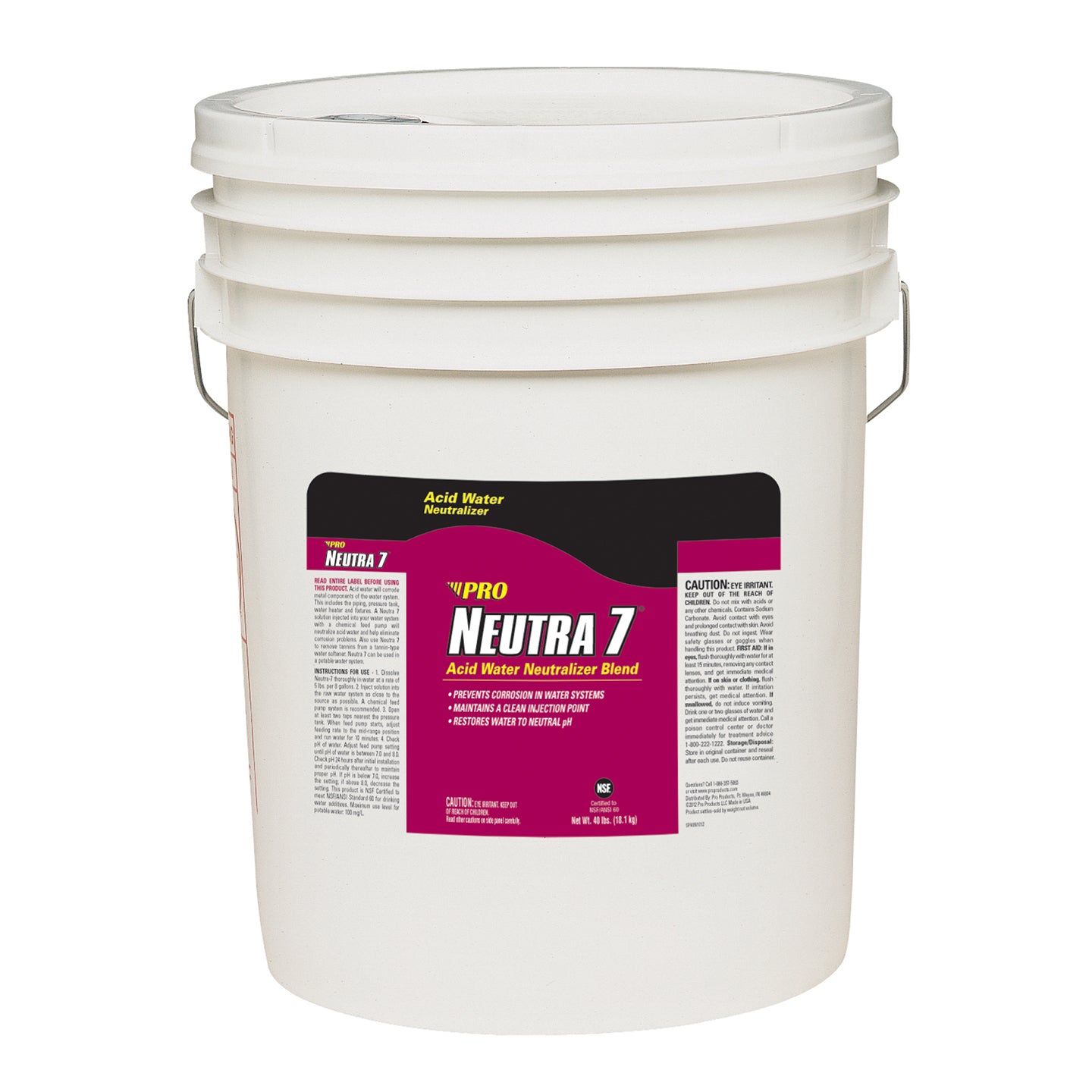 Pro Products Neutra 7 Acid Water Neutralizer (40 lb pail, #SP40N)