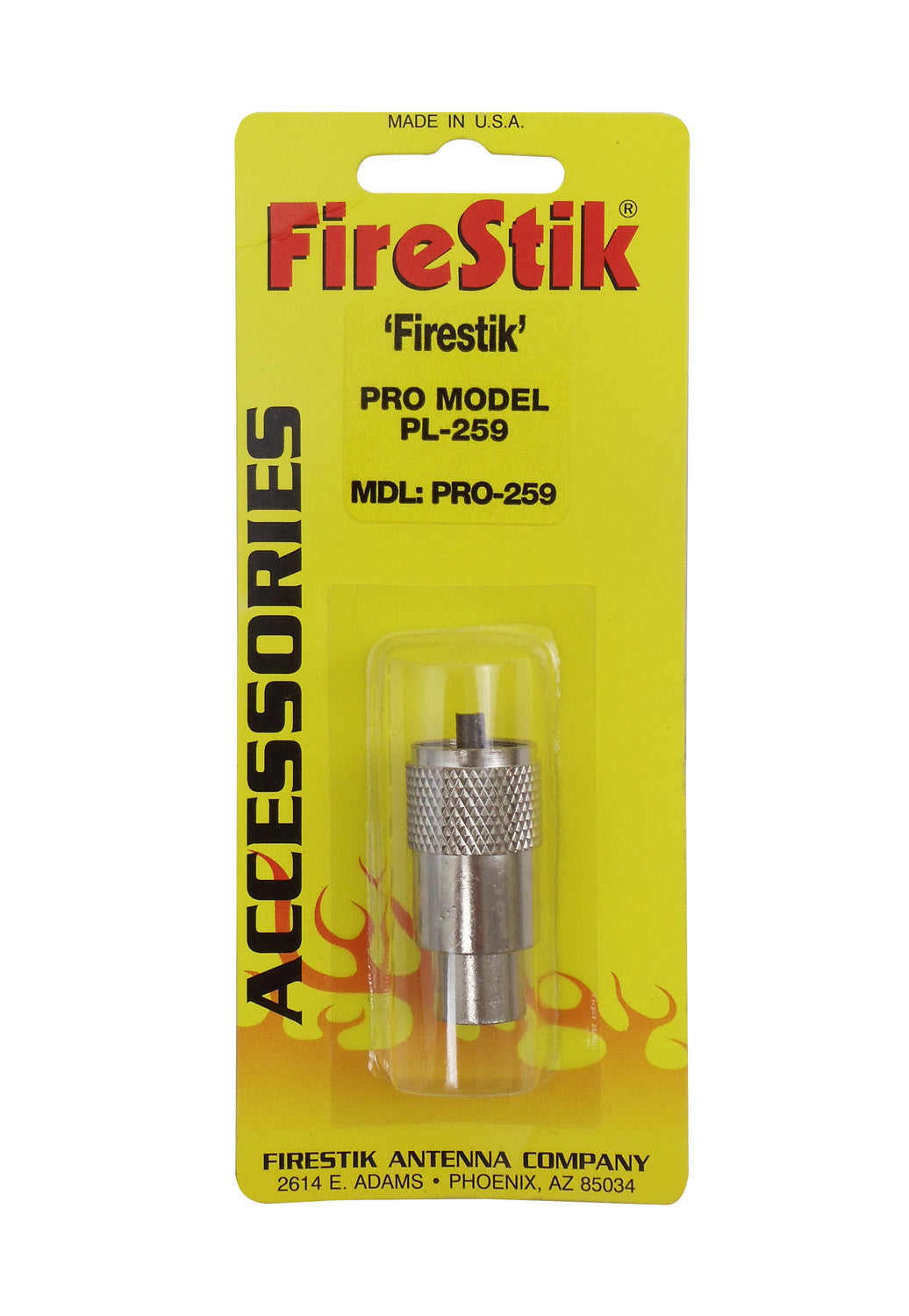 FIRESTIK- PRO-259 PROFESSIONAL GRADE PL259 CONNECTOR