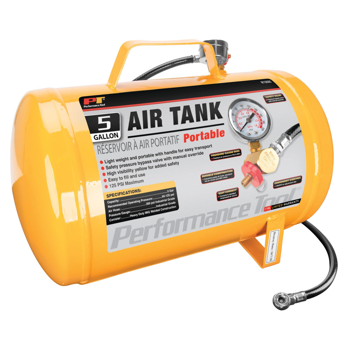 5 Gallon Air Tank