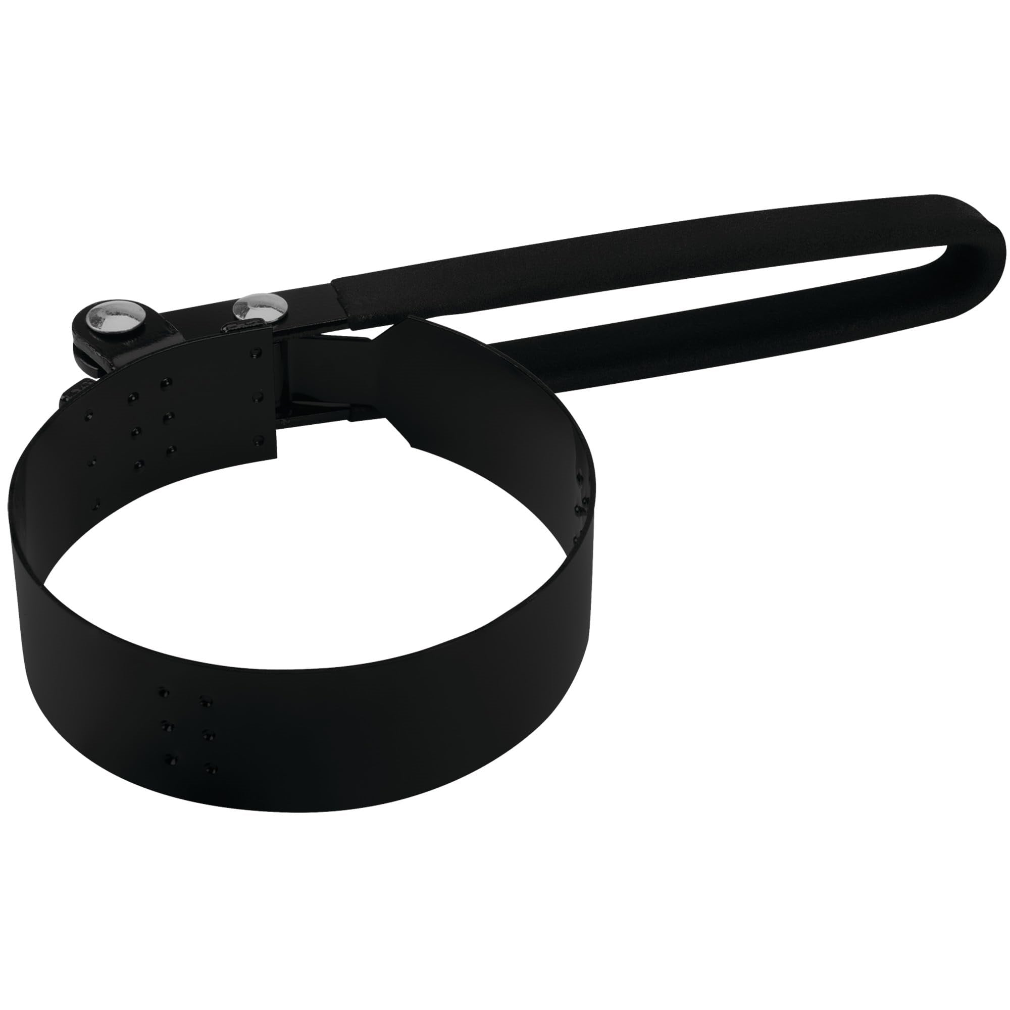 Performance Tool W54130 Small Economy Oil Filter Wrench, Steel Band, Cushioned Handle, High-Carbon Steel, Black