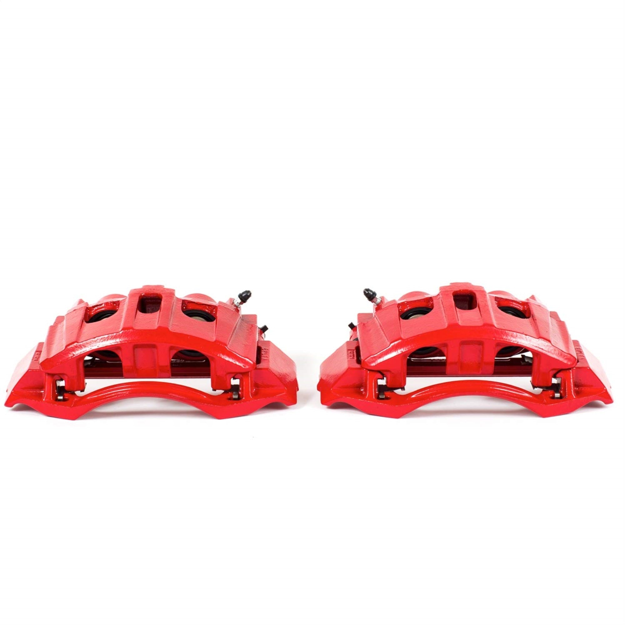 Power Stop Rear S5074 Pair Of High-Temp Red Powder Coated Calipers For Ford E-150, Ford E-250, Ford E-350 Super Duty, Ford E-350 Super Duty, Ford E-450 Super Duty [Model Specific]