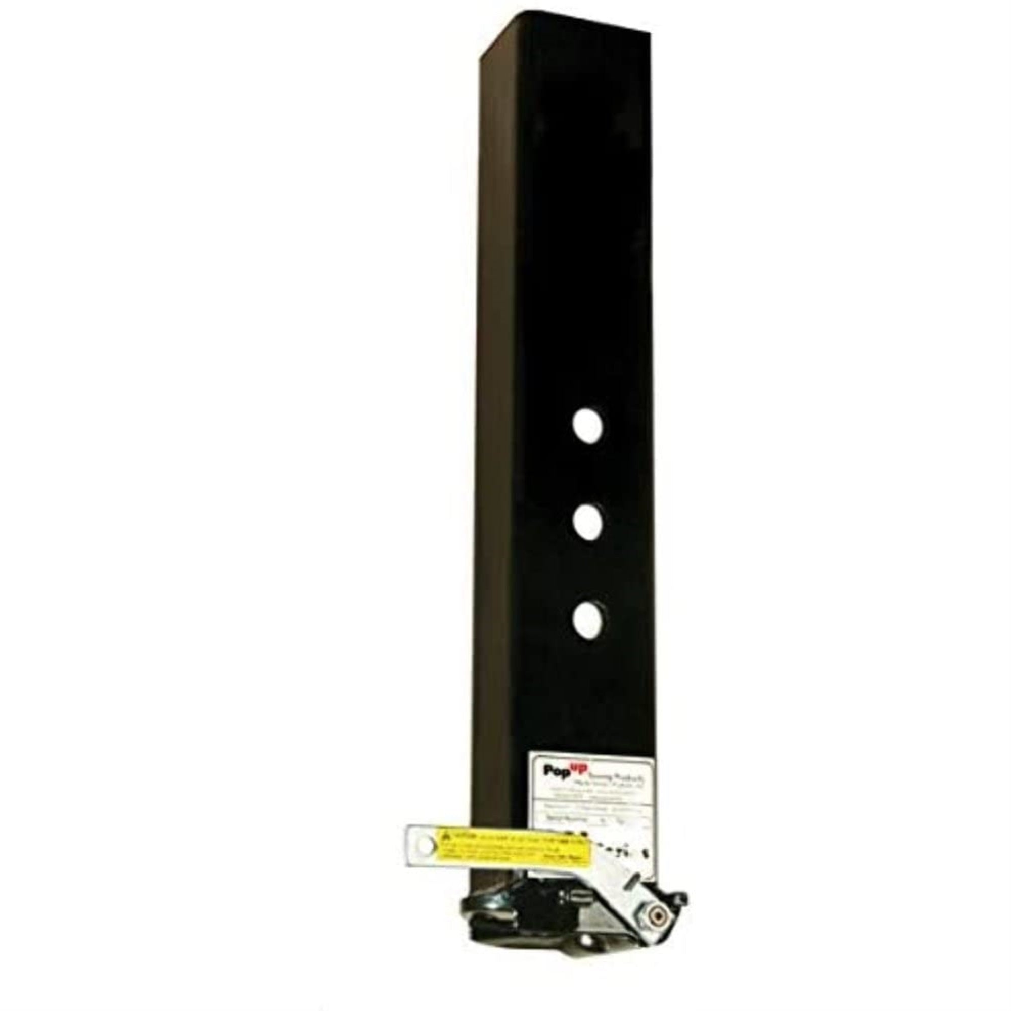 Popup Gn3 Black Gooseneck Self-Latching Coupler (For 2 5/16' Ball, 4' Sq. Tube.)