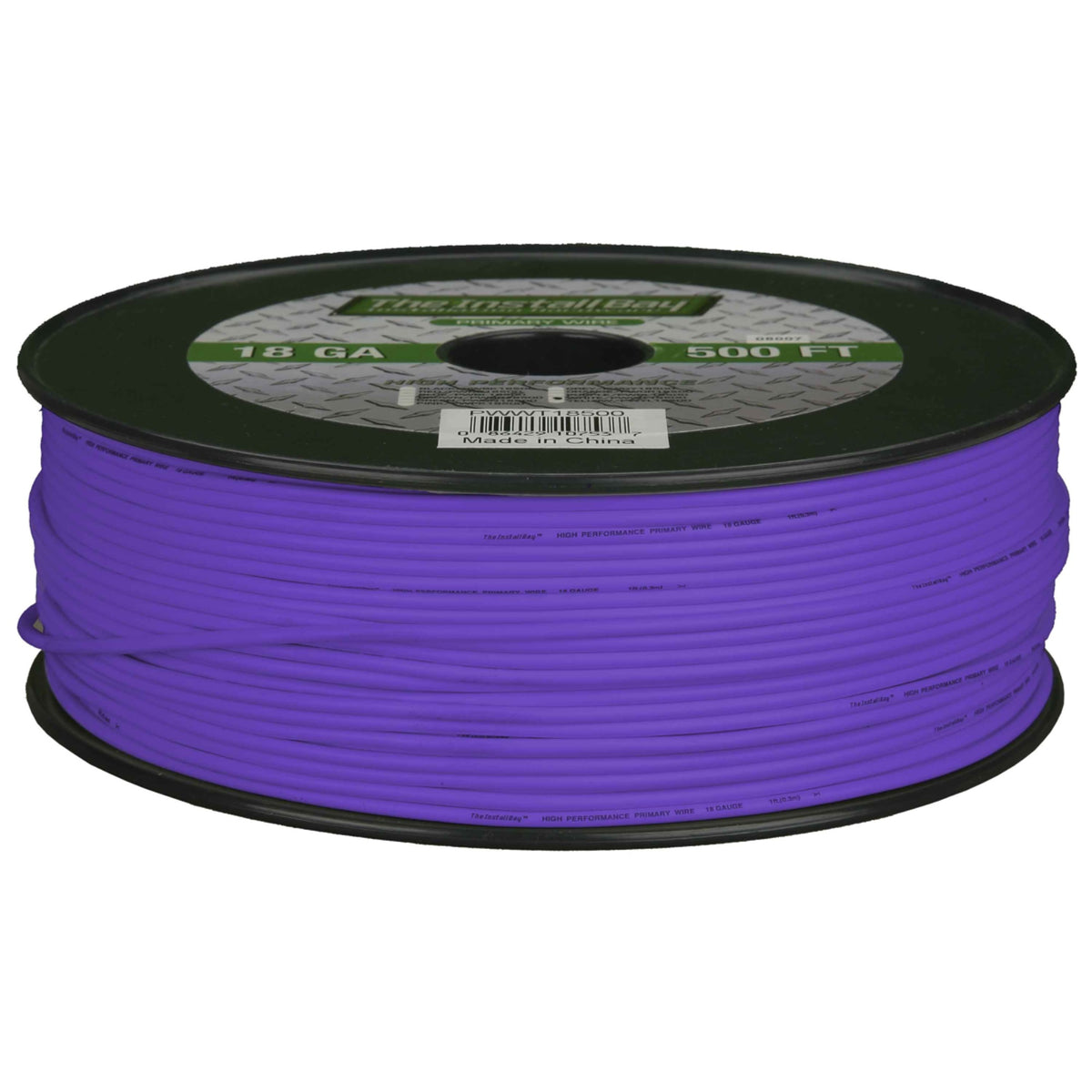 Primary Wire 18Ga Copper Purp Coil 500Ft