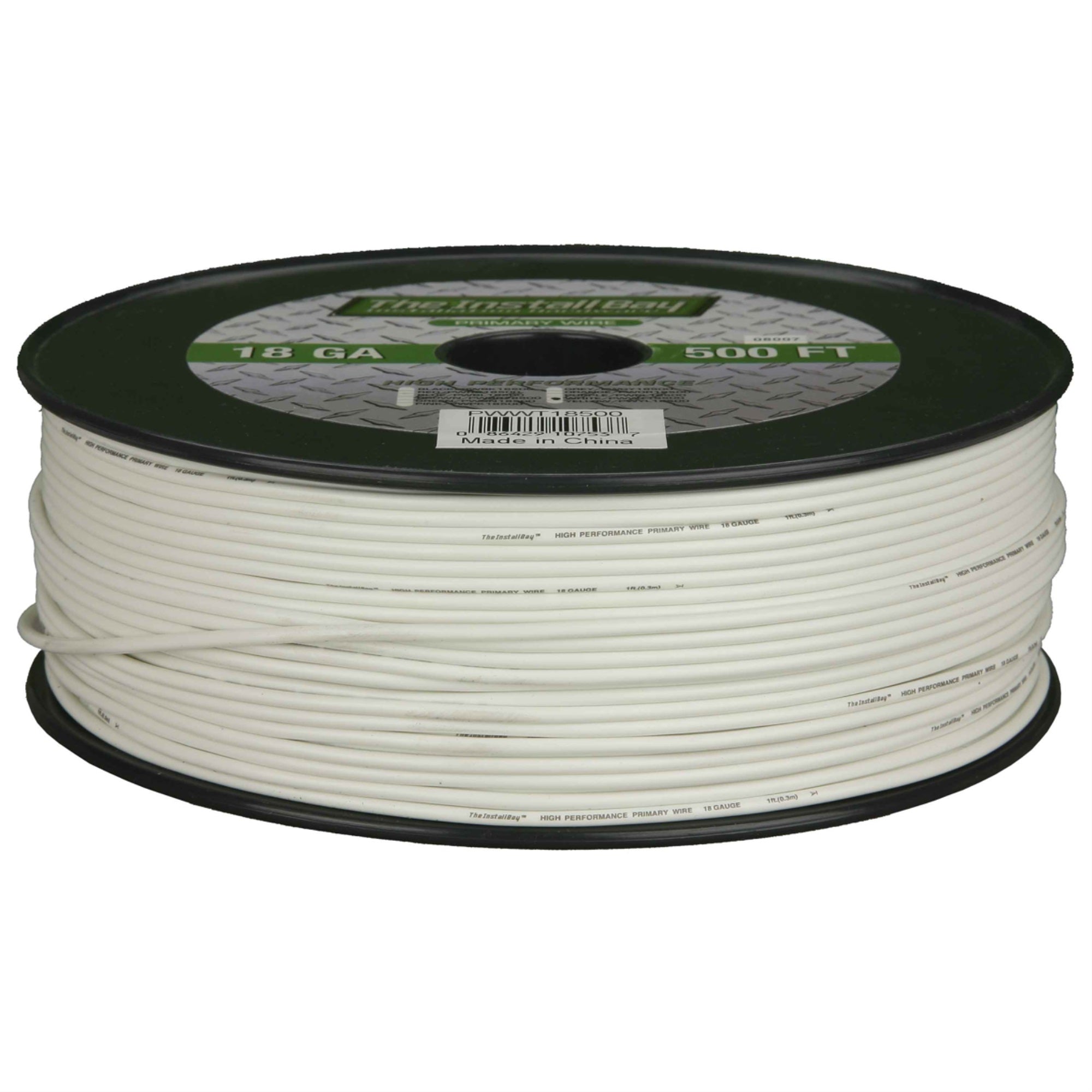 18Ga 500' White Primary Wire