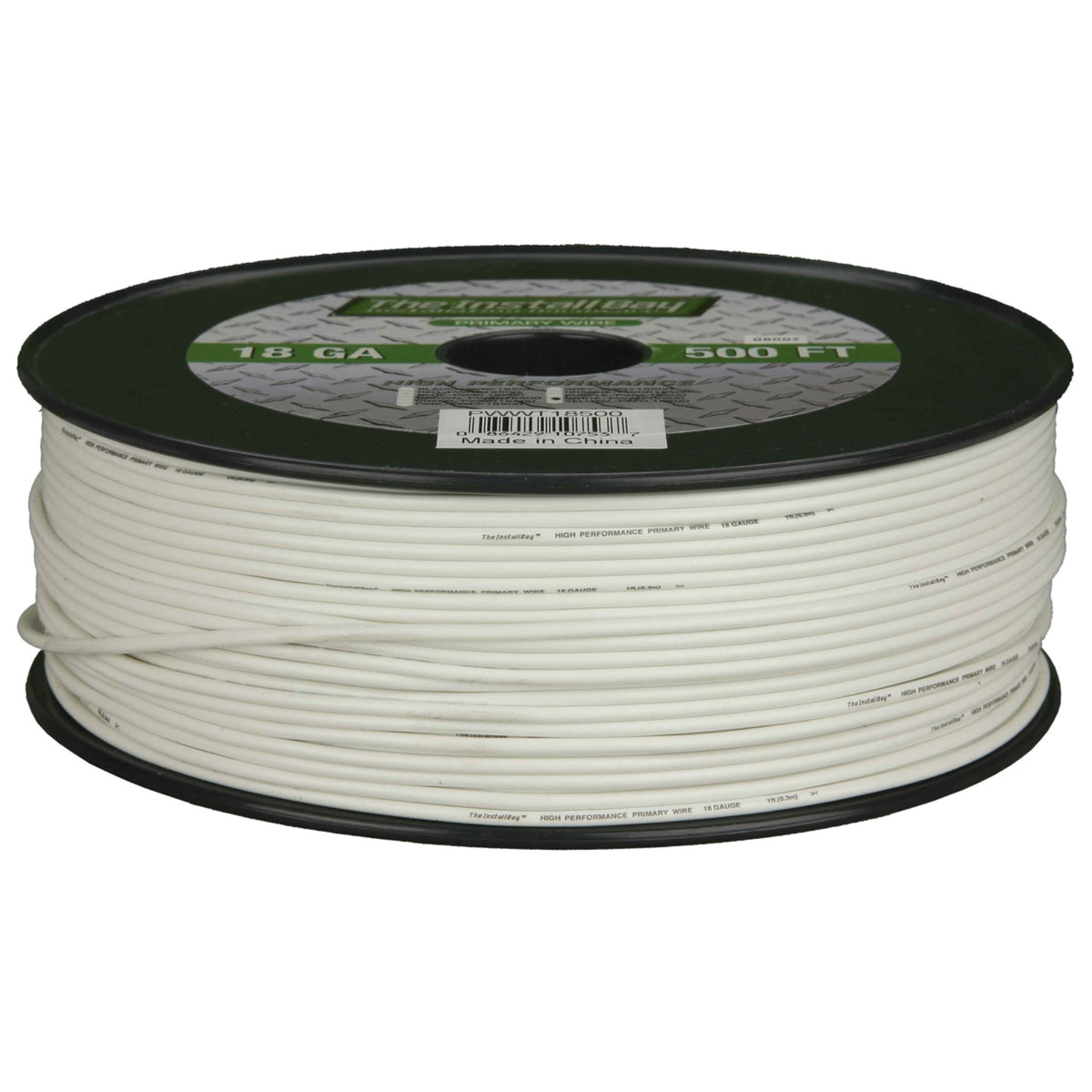 18Ga 500' White Primary Wire