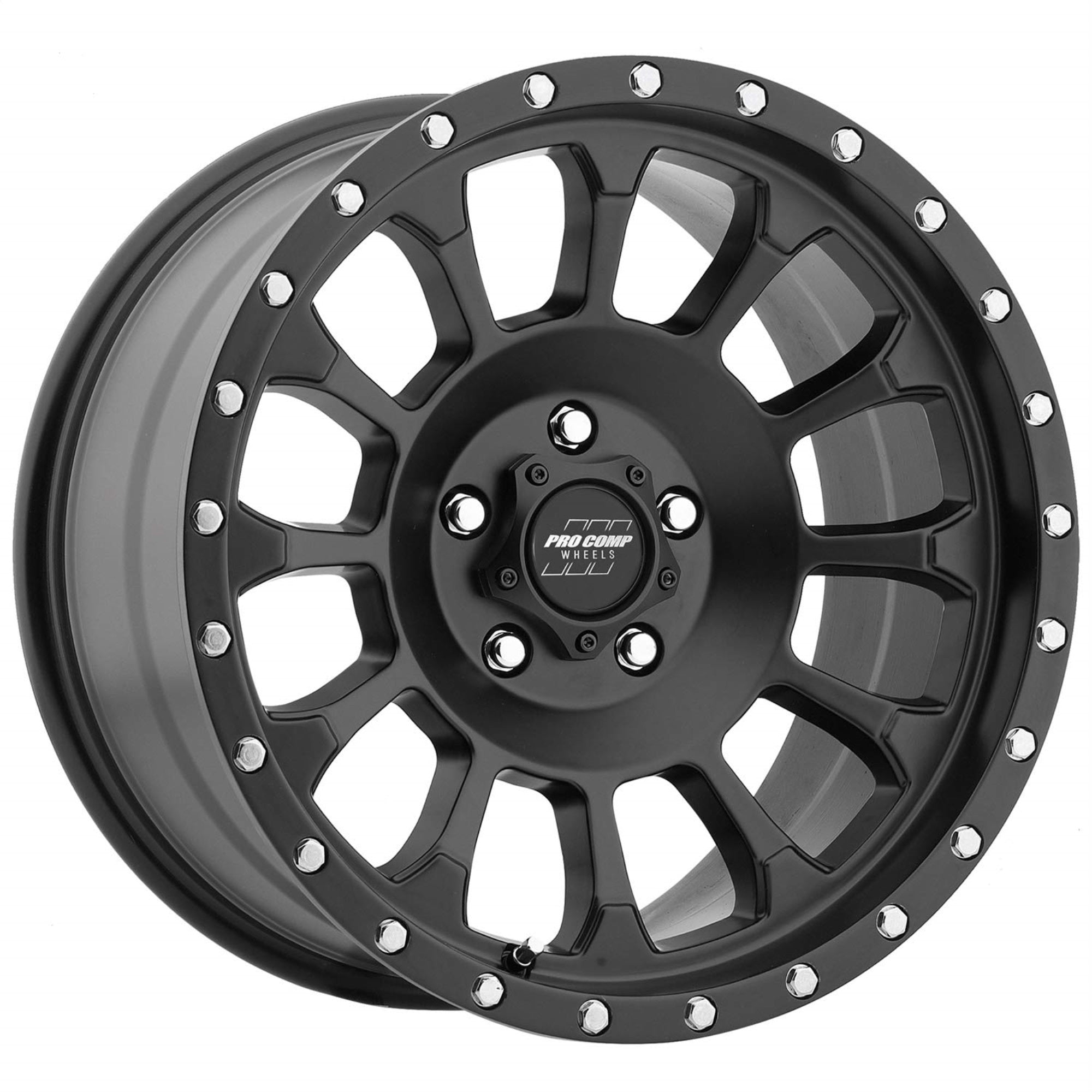 Pro Comp Alloys Series 34 Rockwell Wheel With Satin Black Finish (18X9'/5X5')