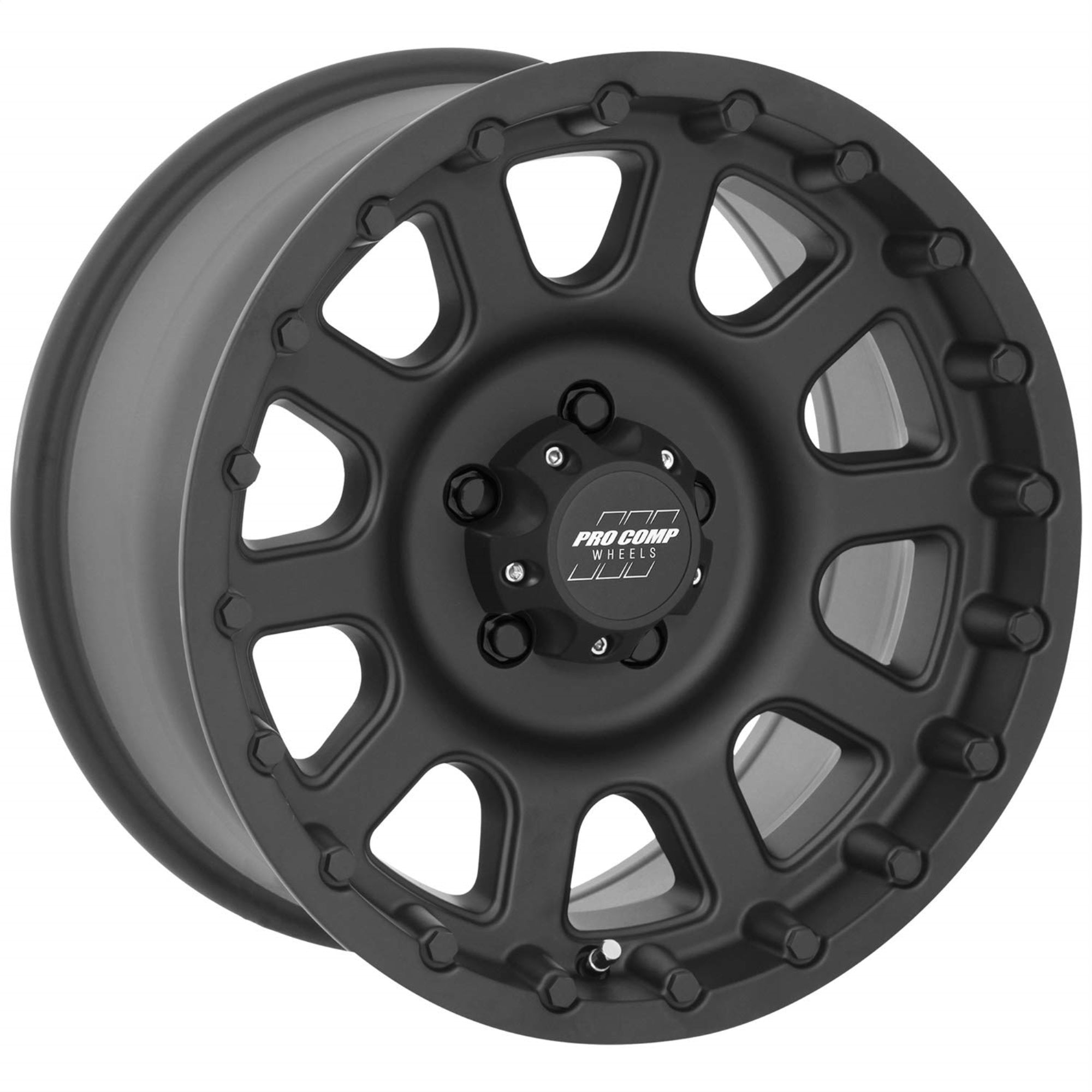 Pro Comp Alloys Series 32 Wheel With Flat Black Finish (16X8'/5X127Mm)