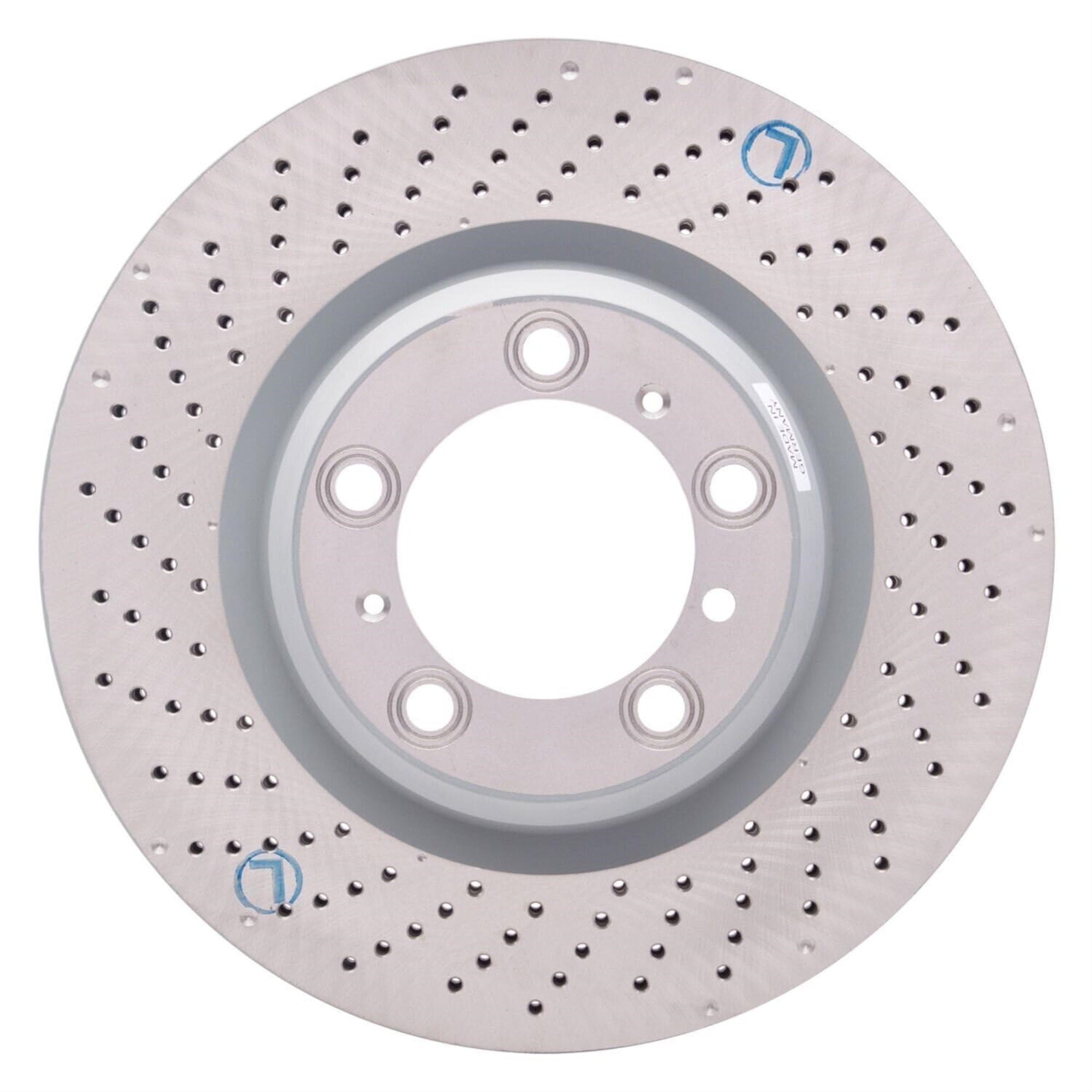 R1 Carbon Alloy Geomet Series Rotor - Drilled Pxp-02063D