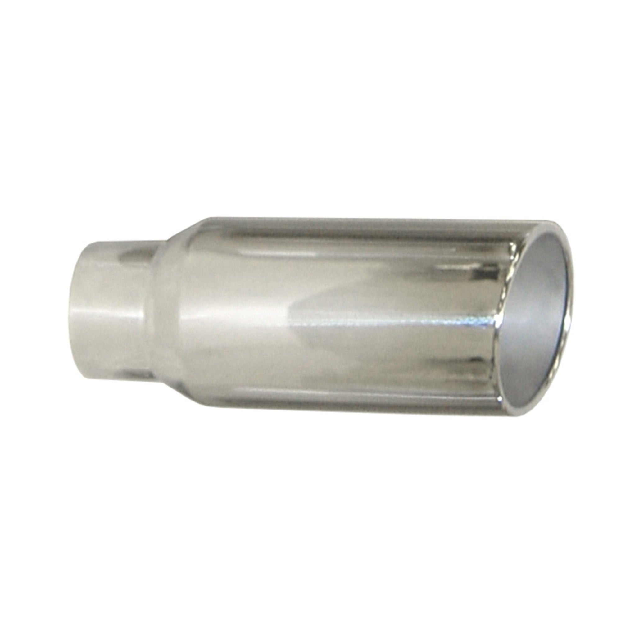 Pypes Exhaust (Evt407) 4' In X 7' Out X 18' Long Polished Stainless Steel Bolt-On Exhaust Tip